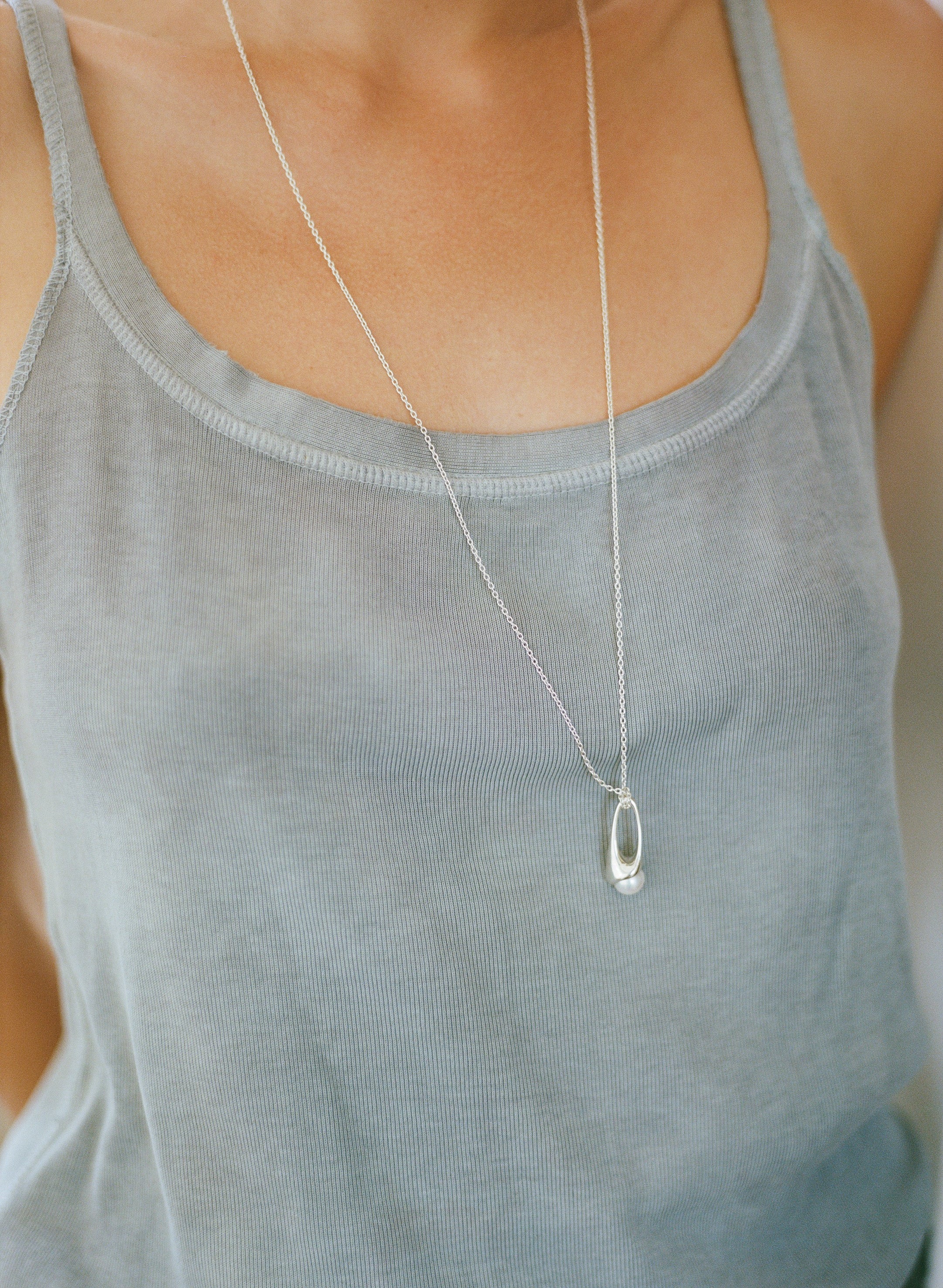 Lobster Pendant with Pearl
