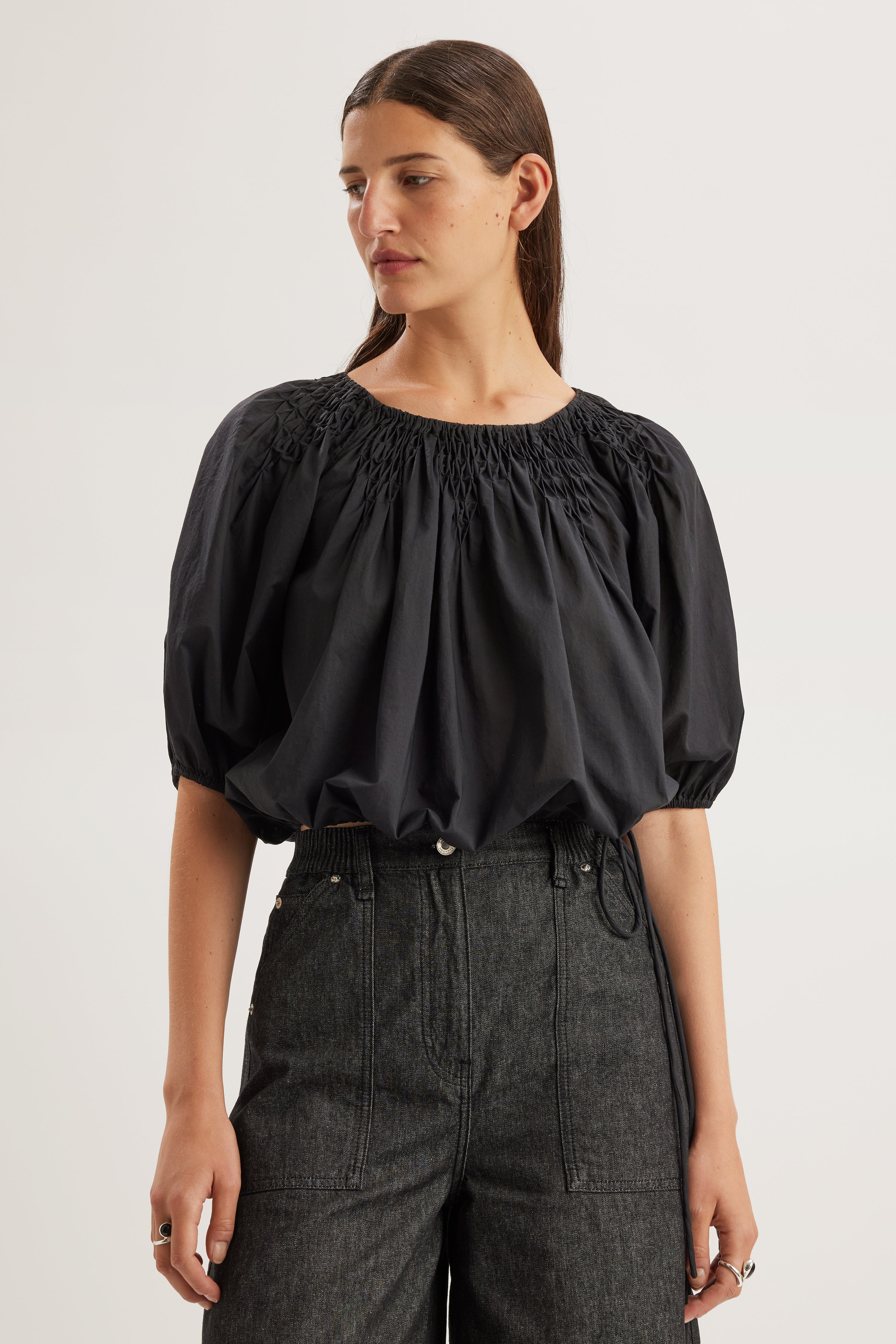 Lotus Top in Black