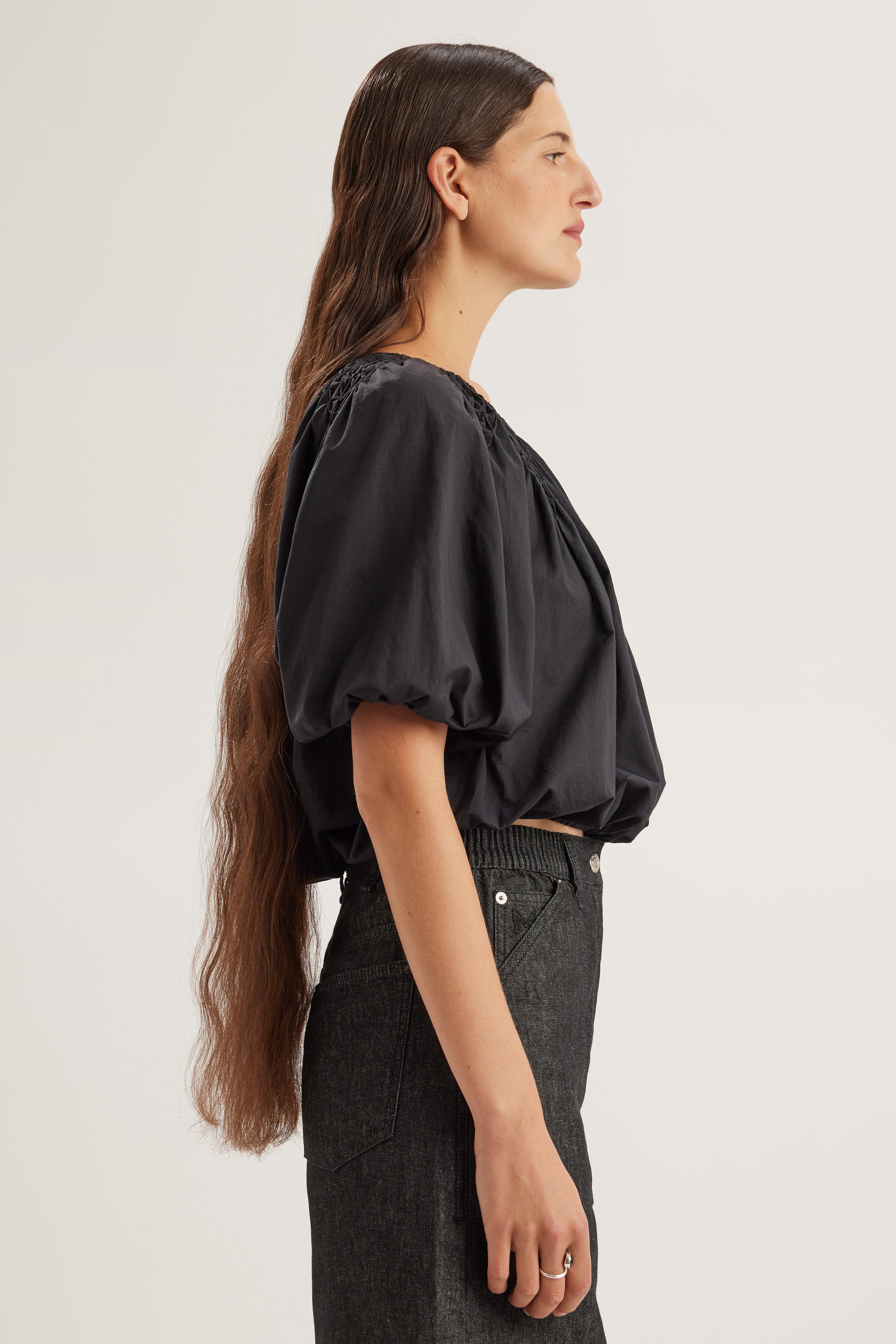 Lotus Top in Black