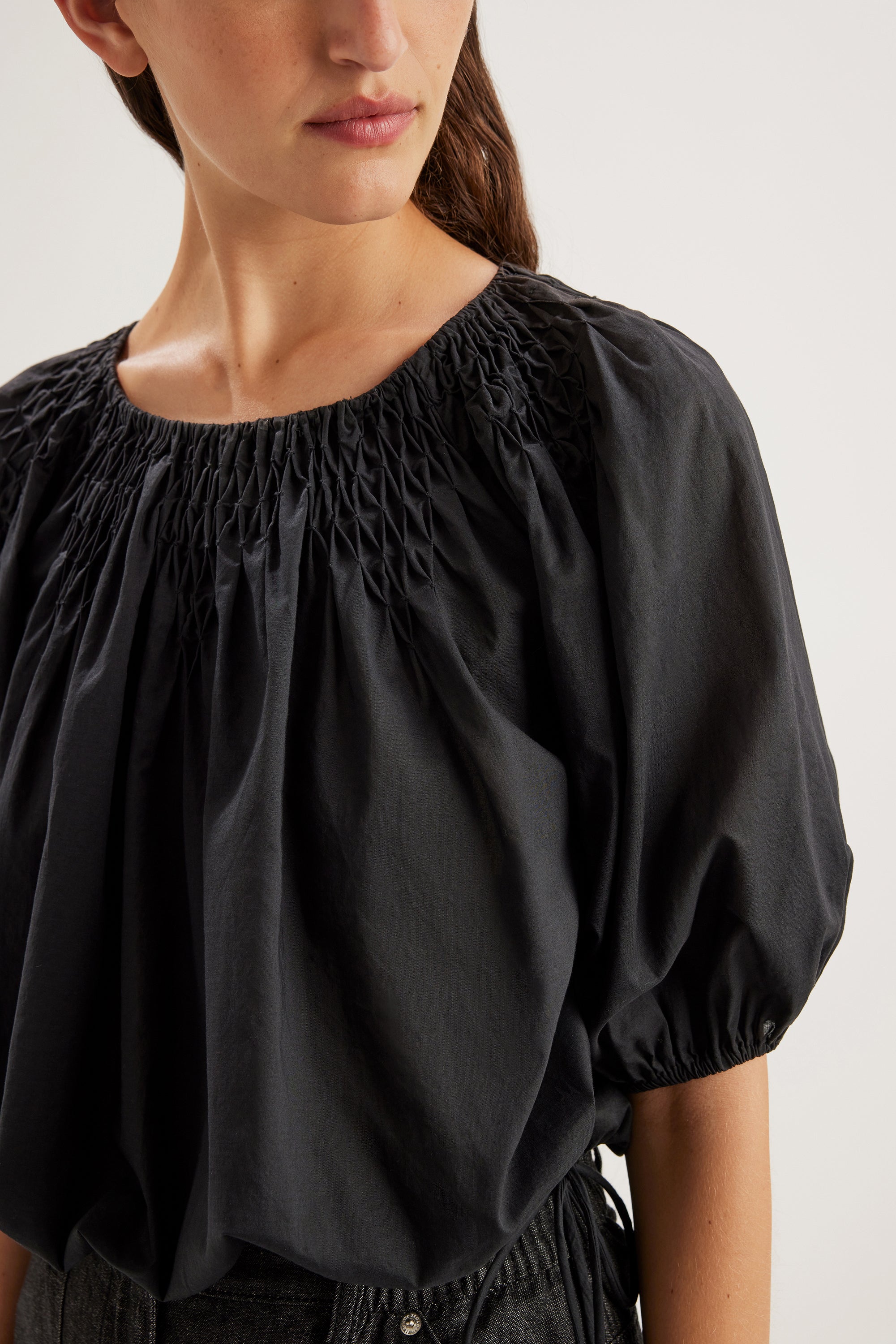 Lotus Top in Black