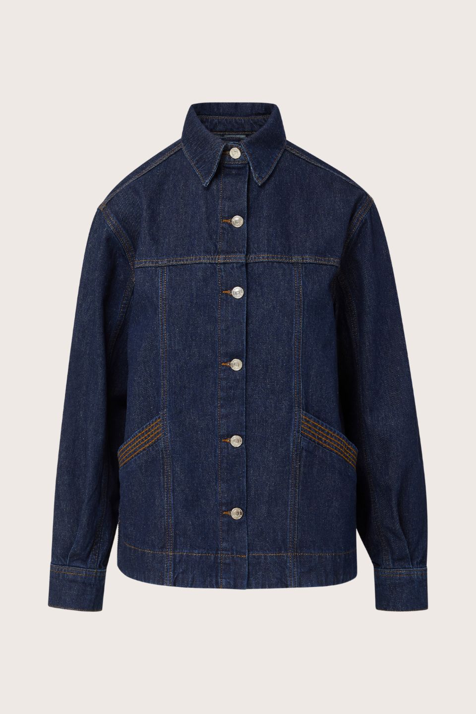 Reve Jacket in Dark Wash