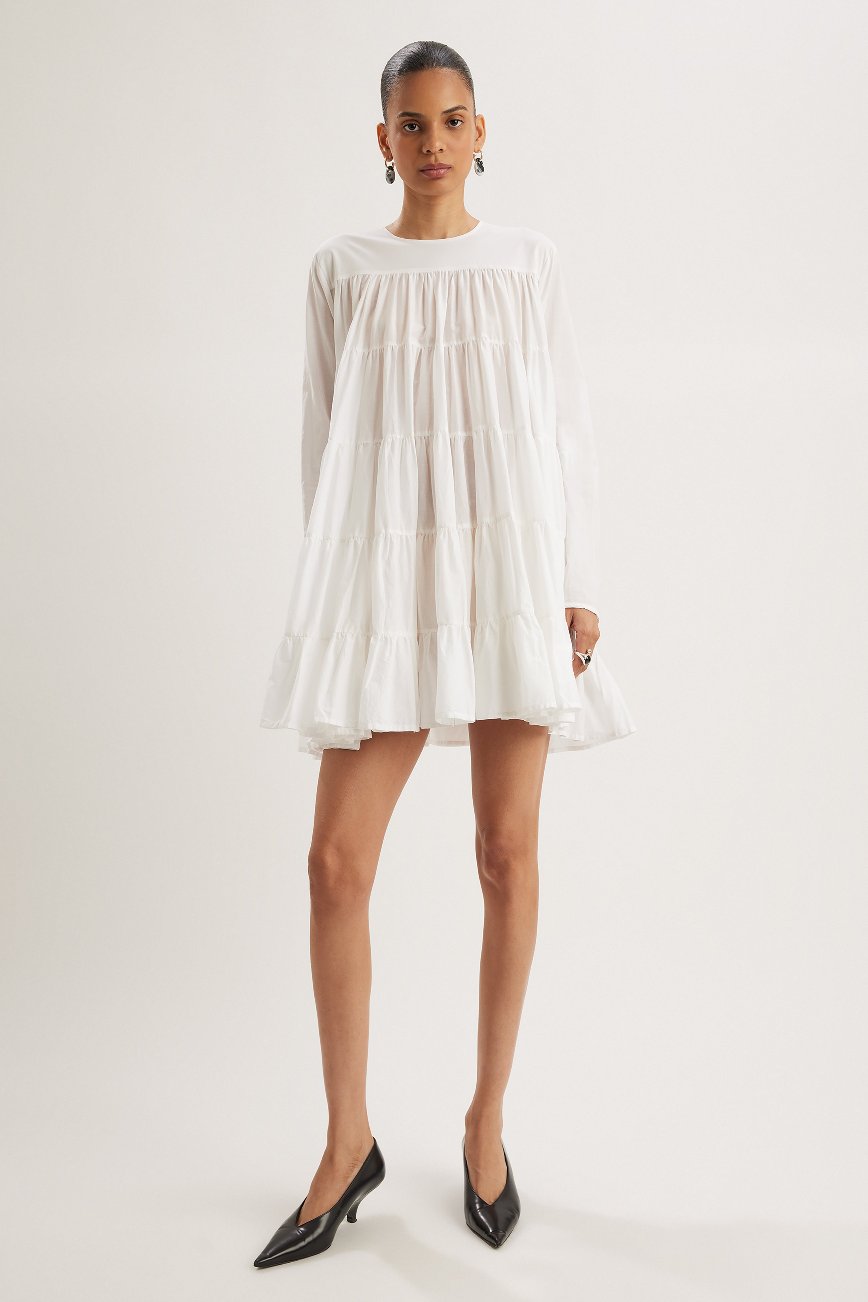 Soliman Dress in White