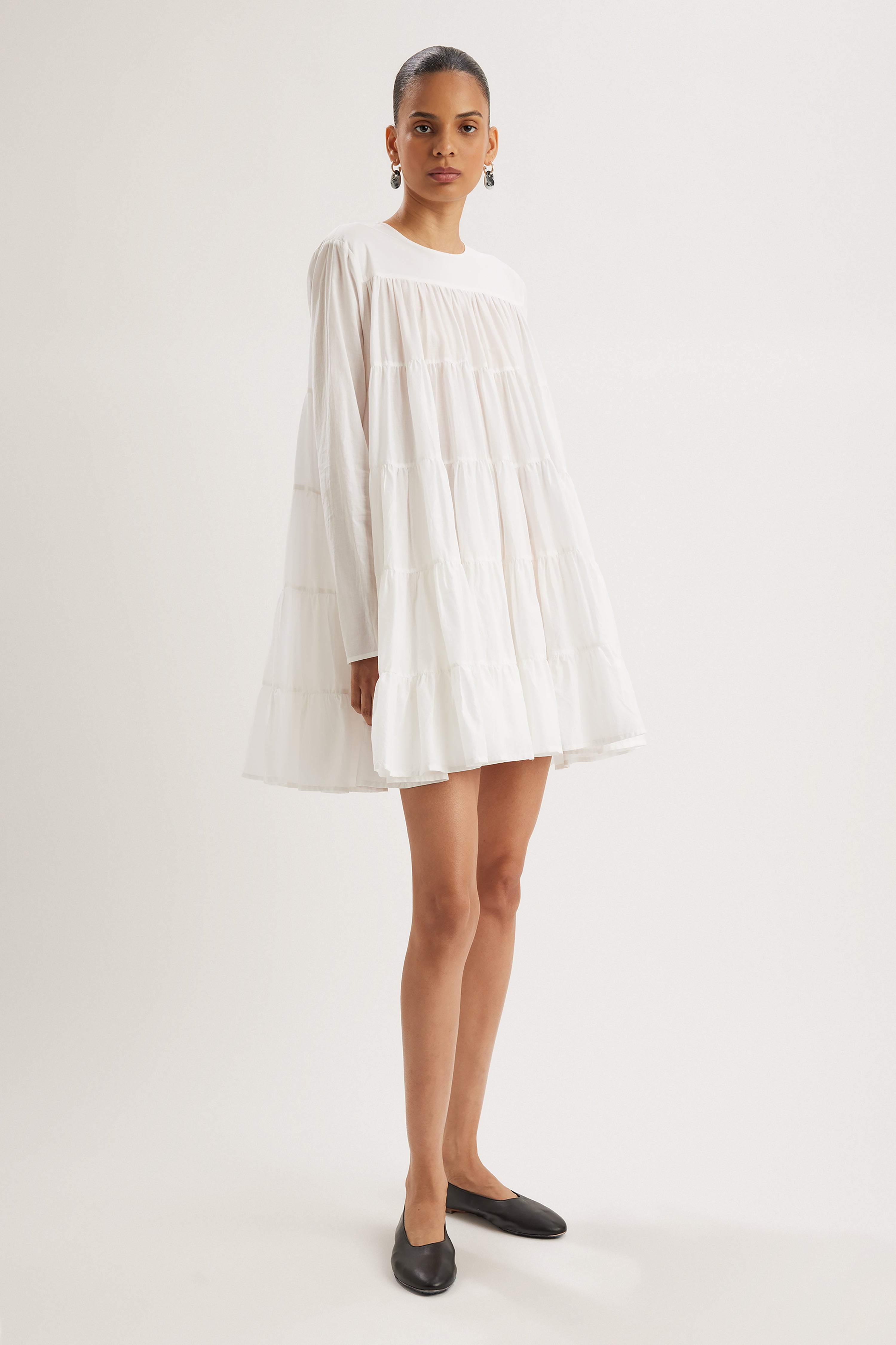 Soliman Dress in White
