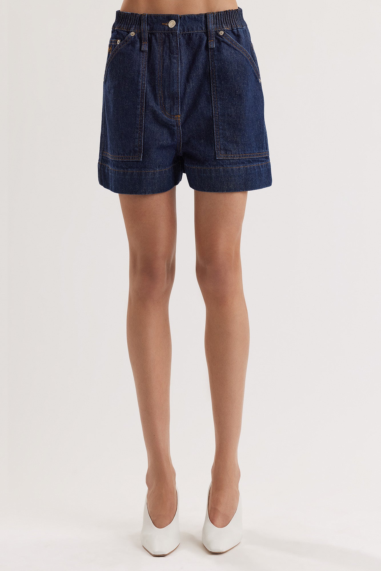 Pollock Short in Dark Wash