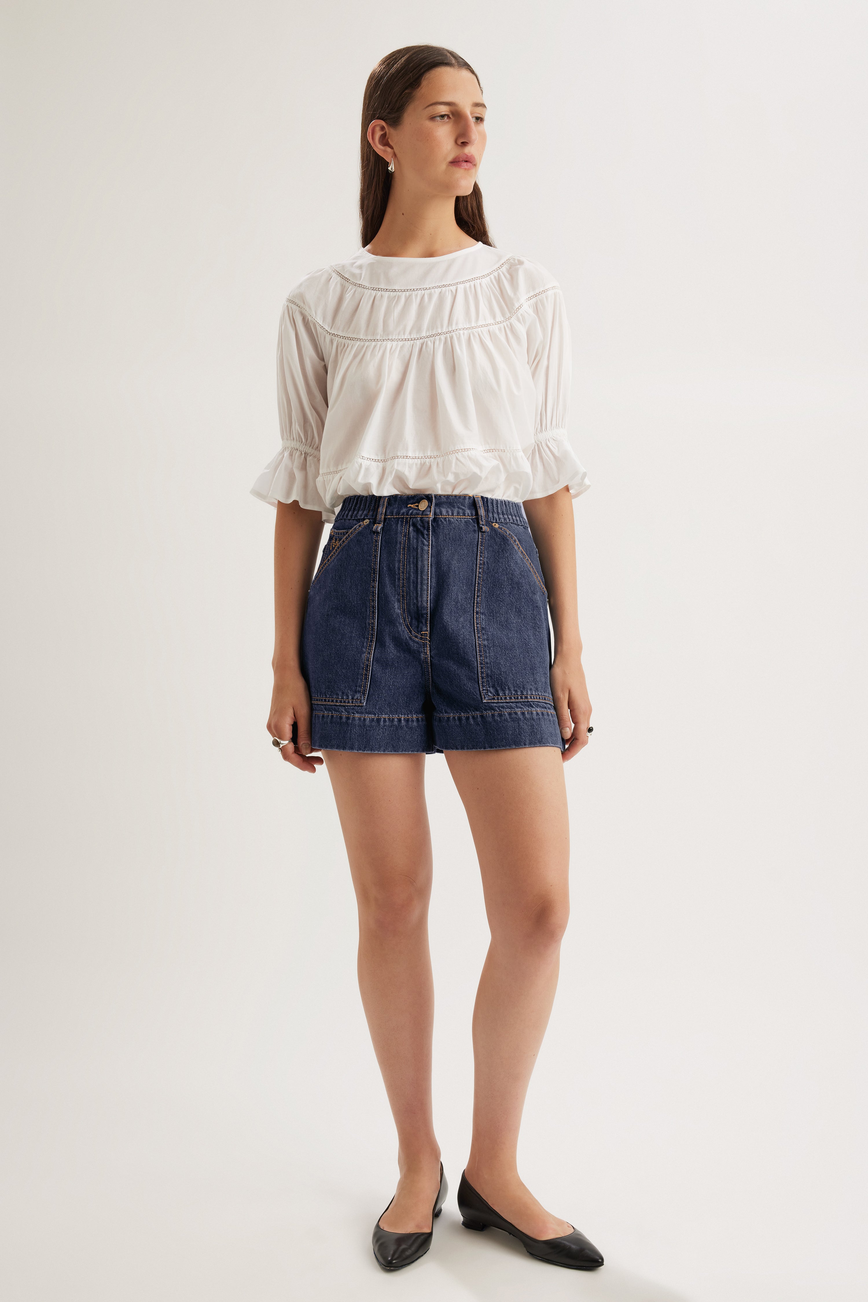 Pollock Short in Dark Wash