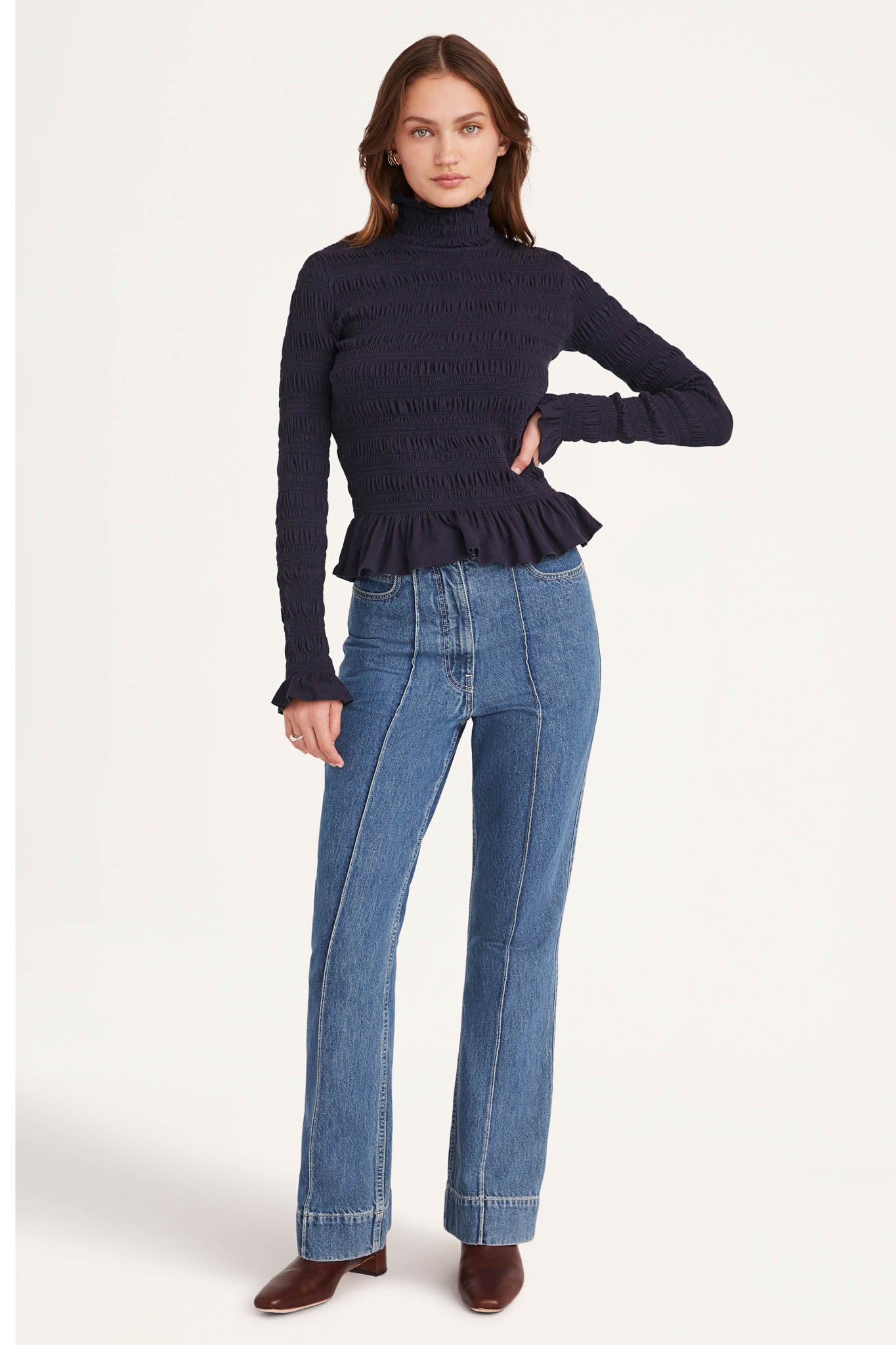 Kantor Top in Navy