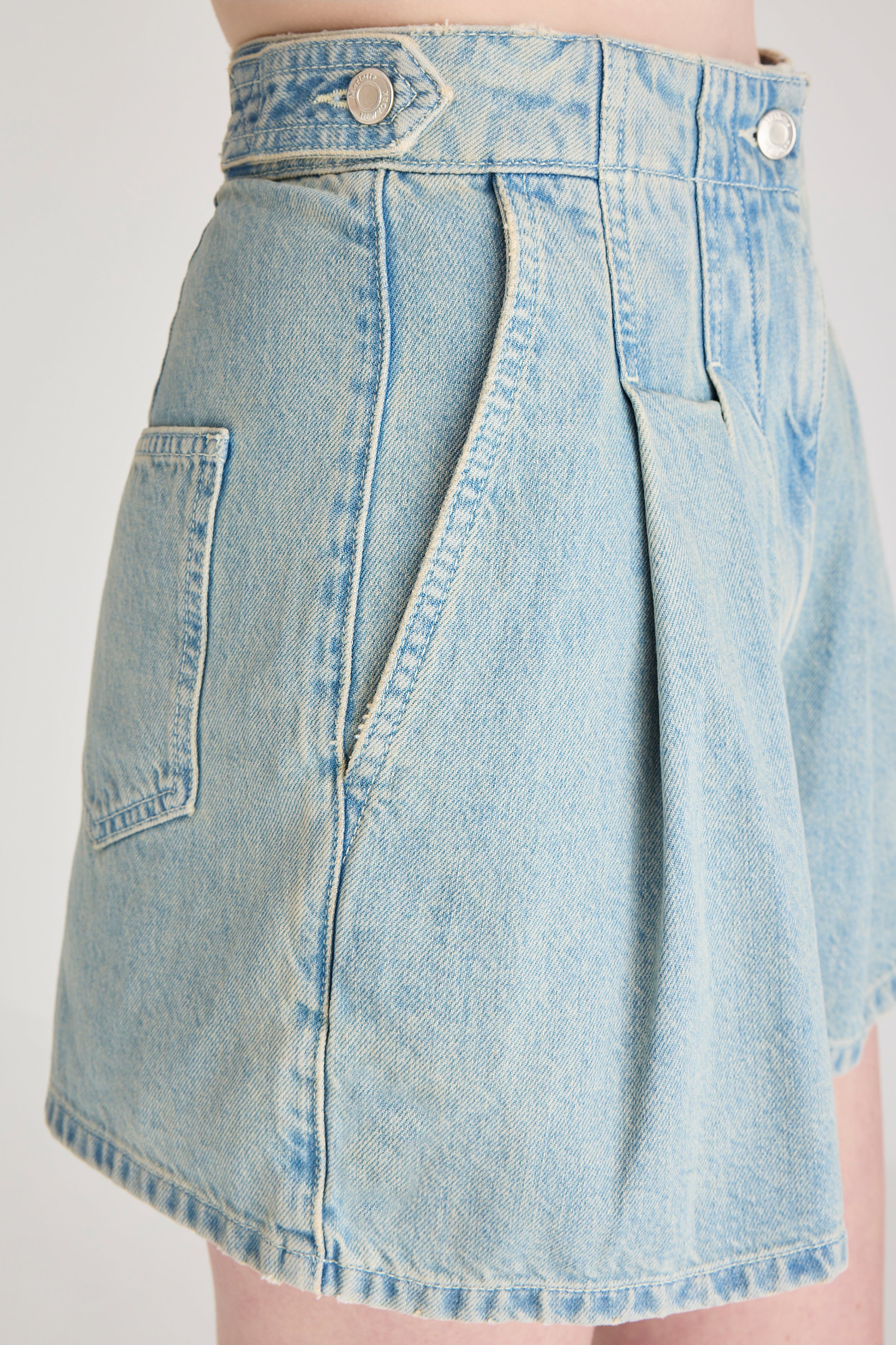 Kay Short in Light Wash