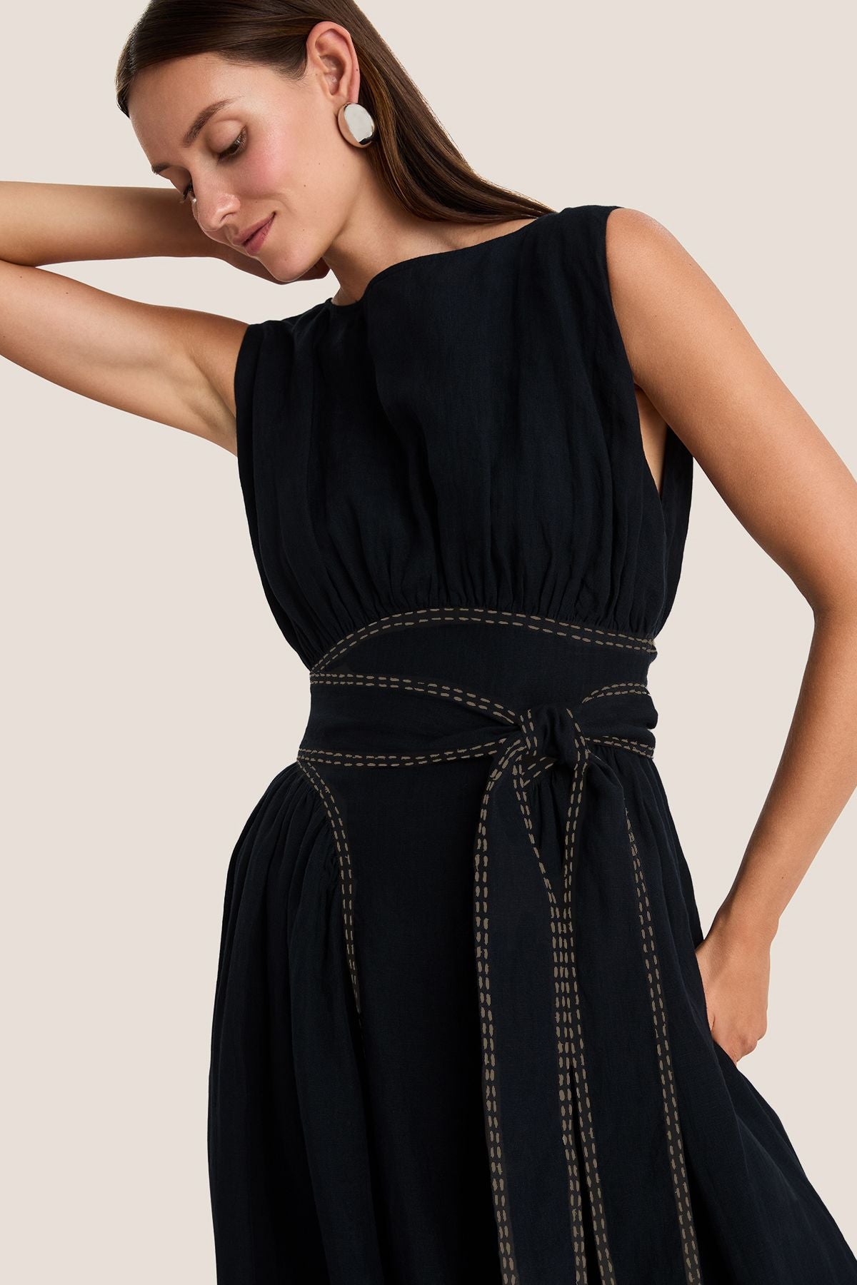 Verena Dress in Black