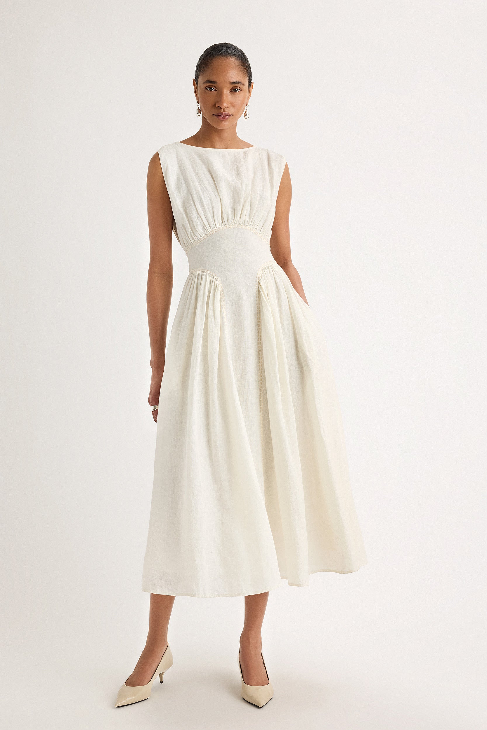 Verena Dress in Dune