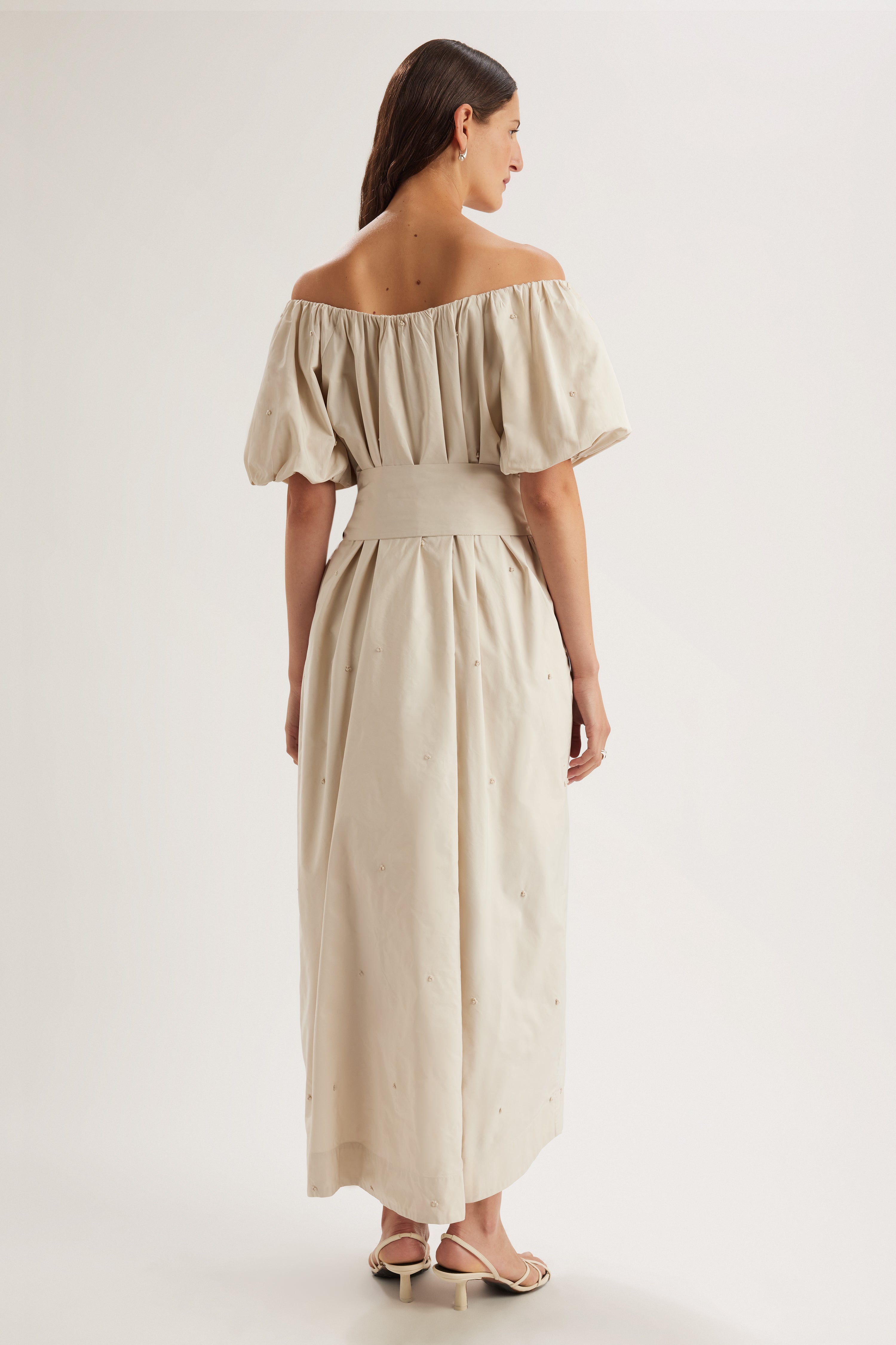 Bastion Dress in Ivory