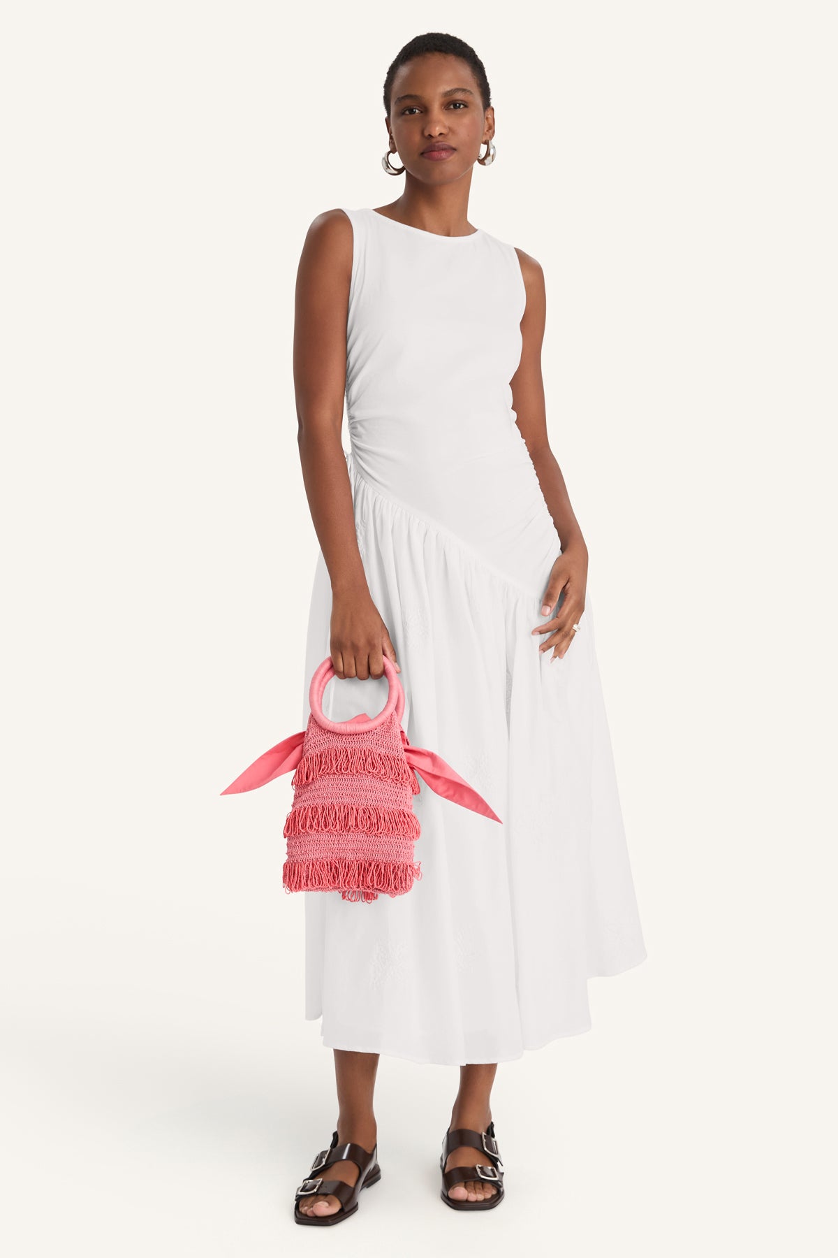 Isolde Dress in White
