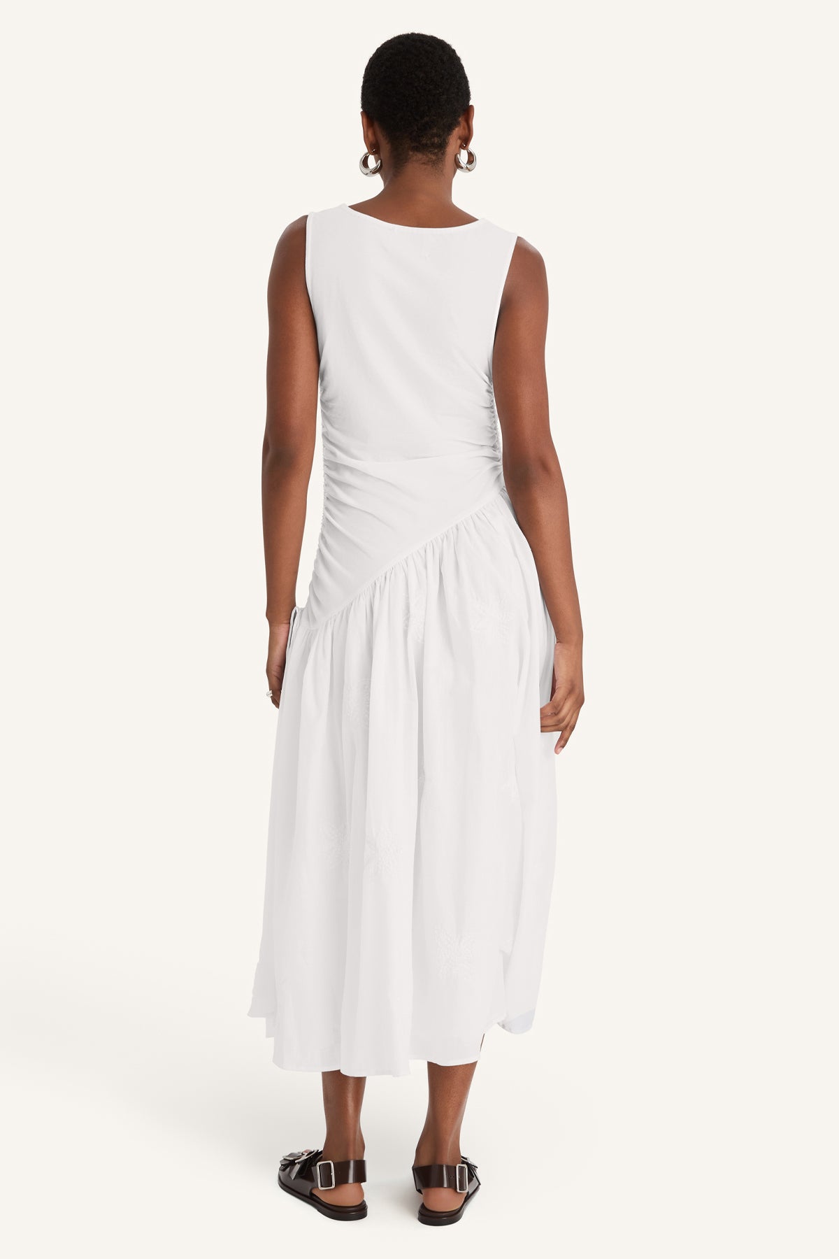 Isolde Dress in White