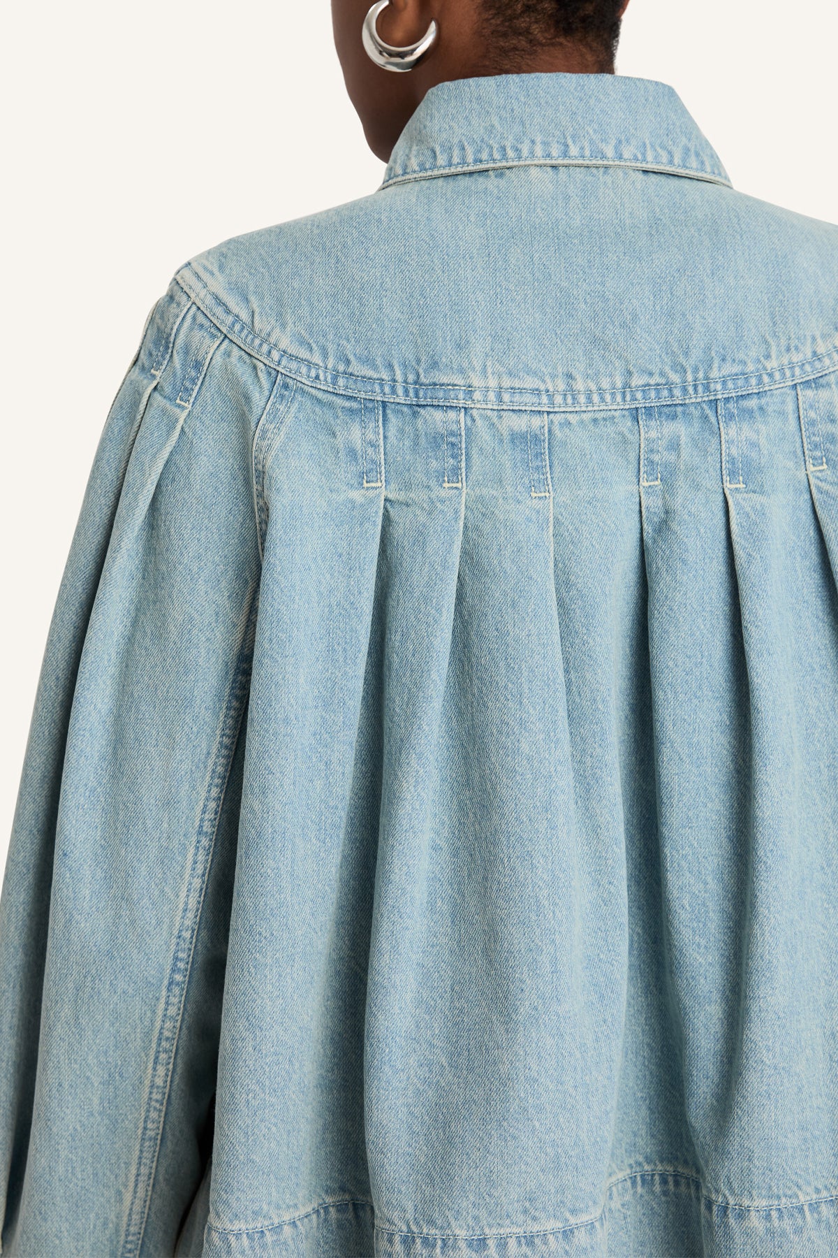 Easton Jacket in Light Wash