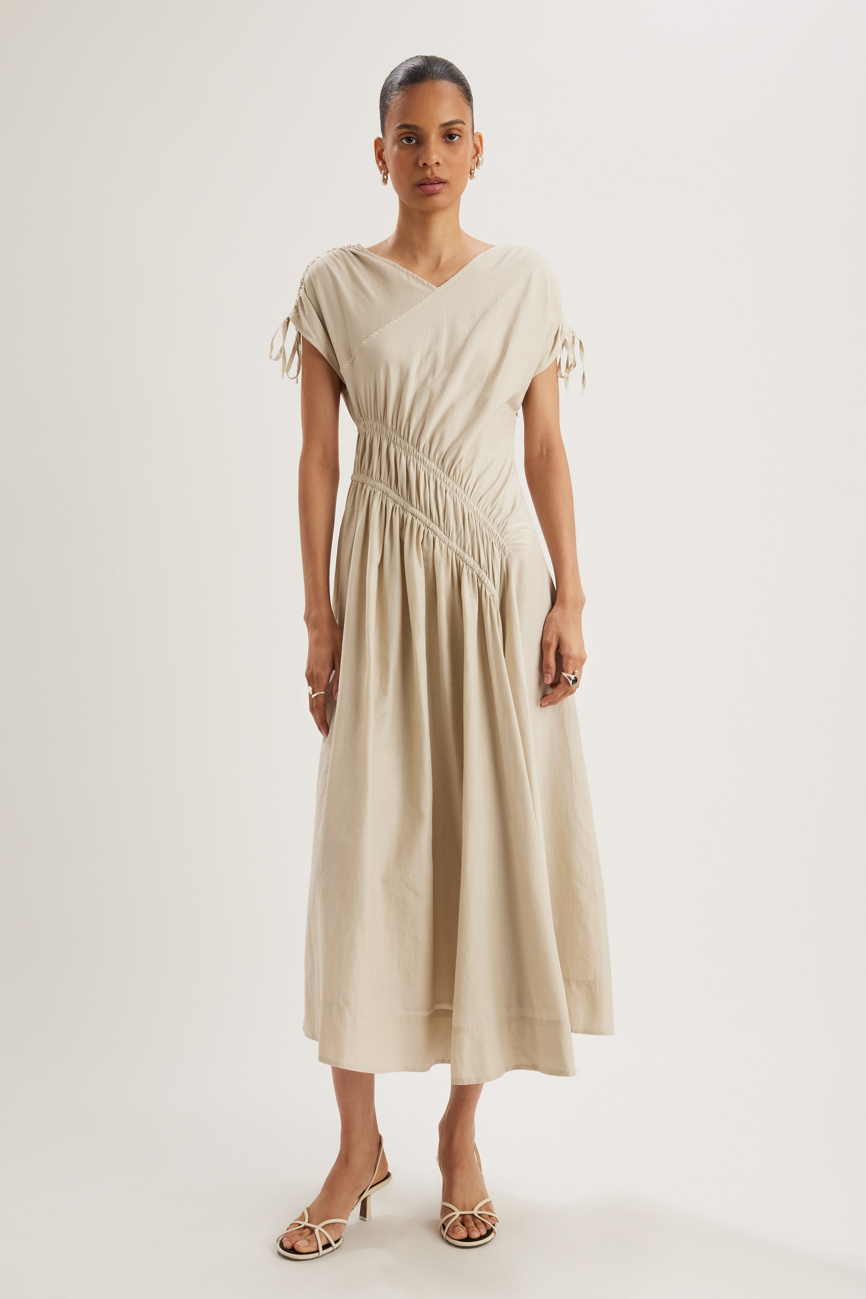 Zephyr Dress in Ivory