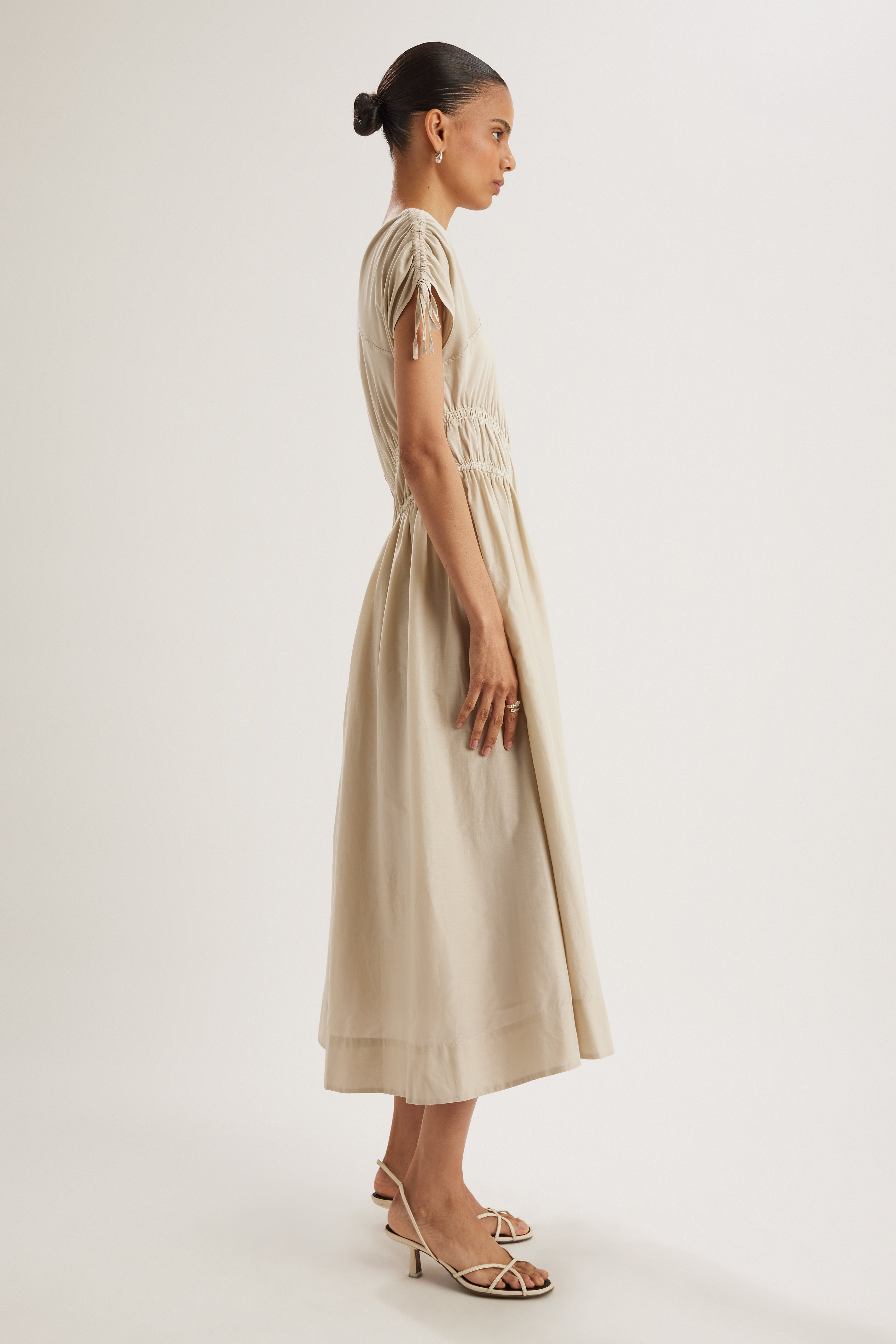 Zephyr Dress in Ivory