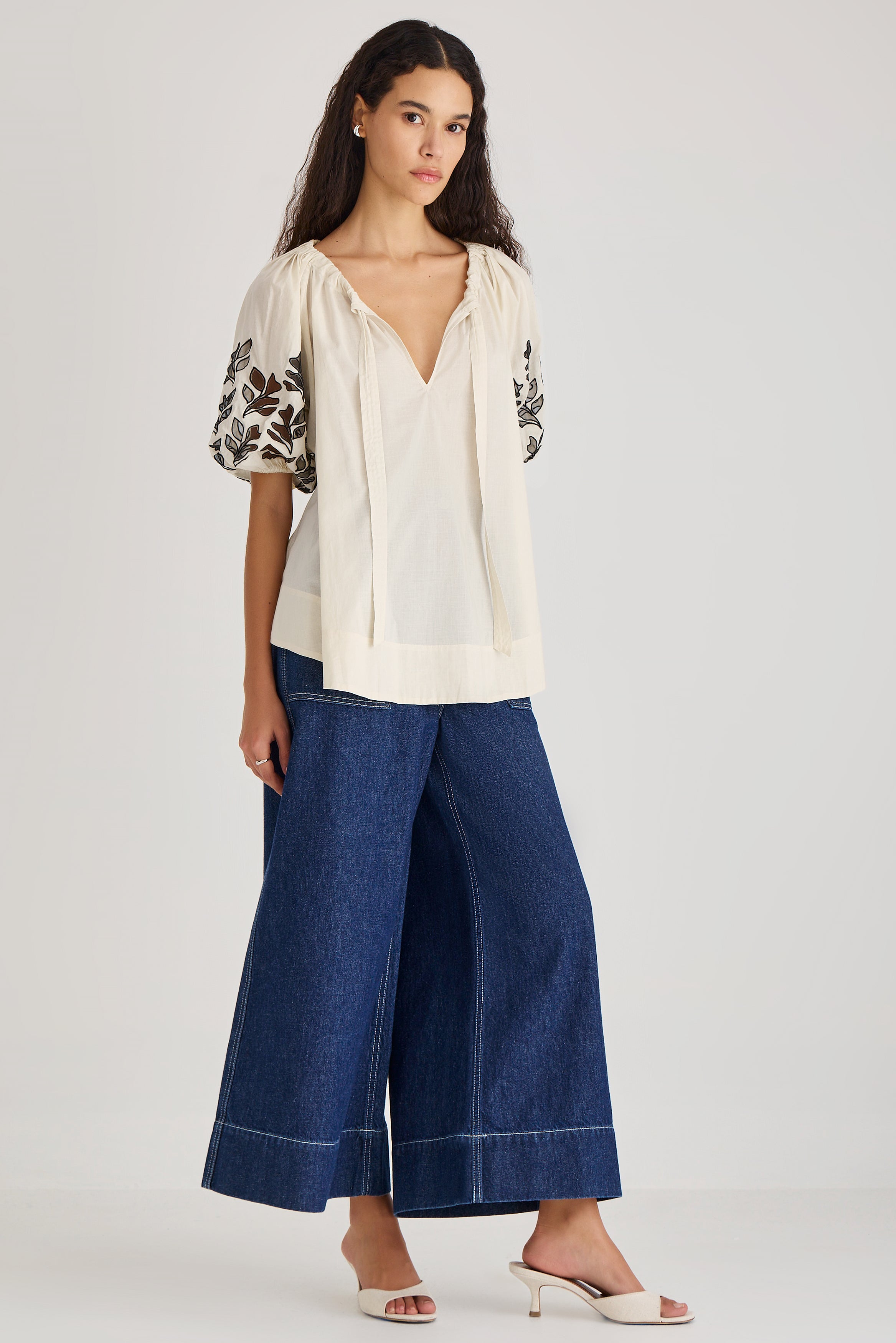 Lumi Top in Opaline