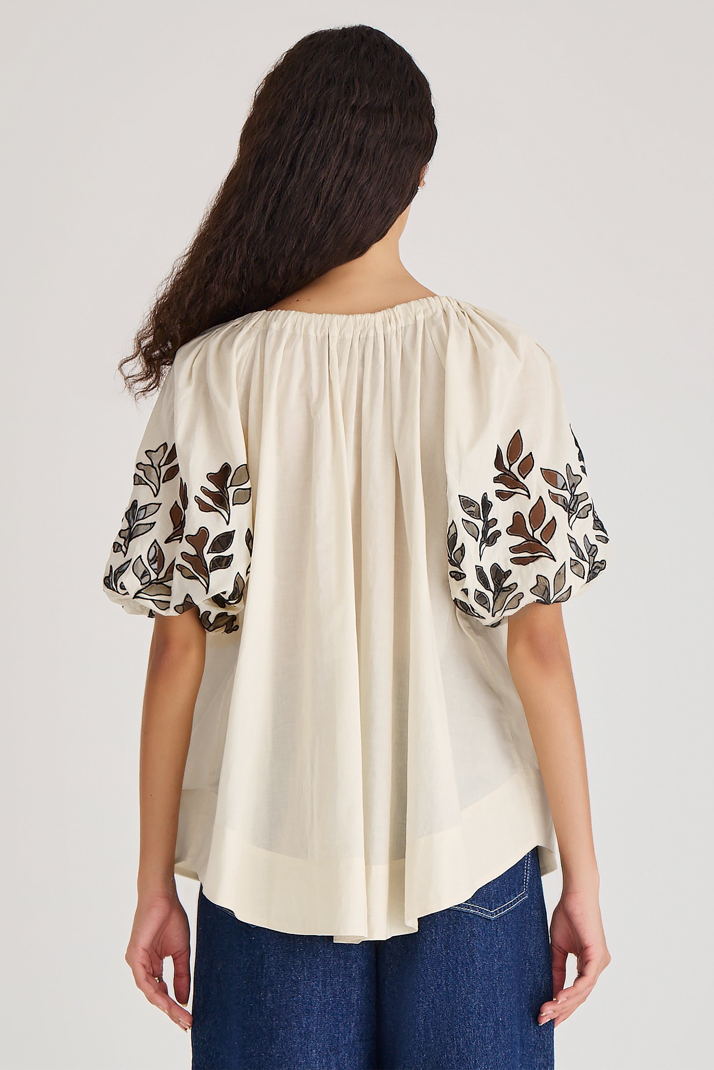 Lumi Top in Opaline