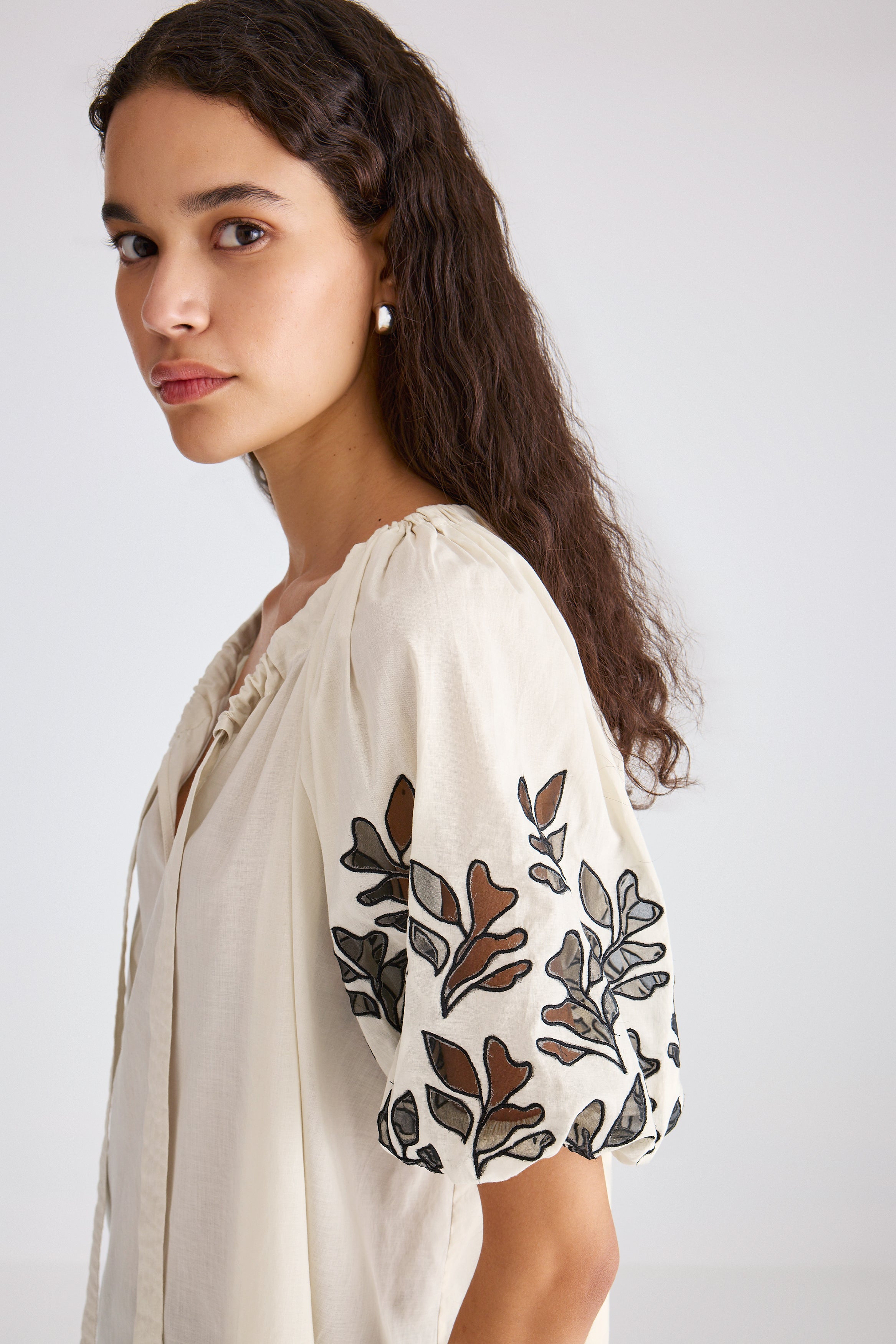 Lumi Top in Opaline