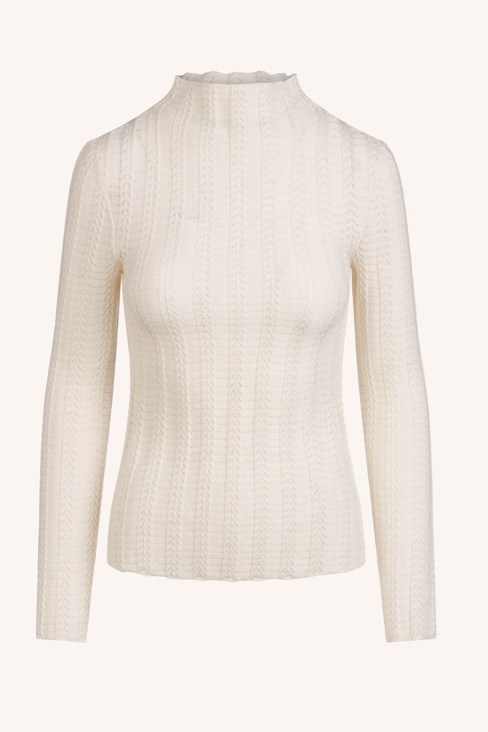 Yarrow Knit in Opaline