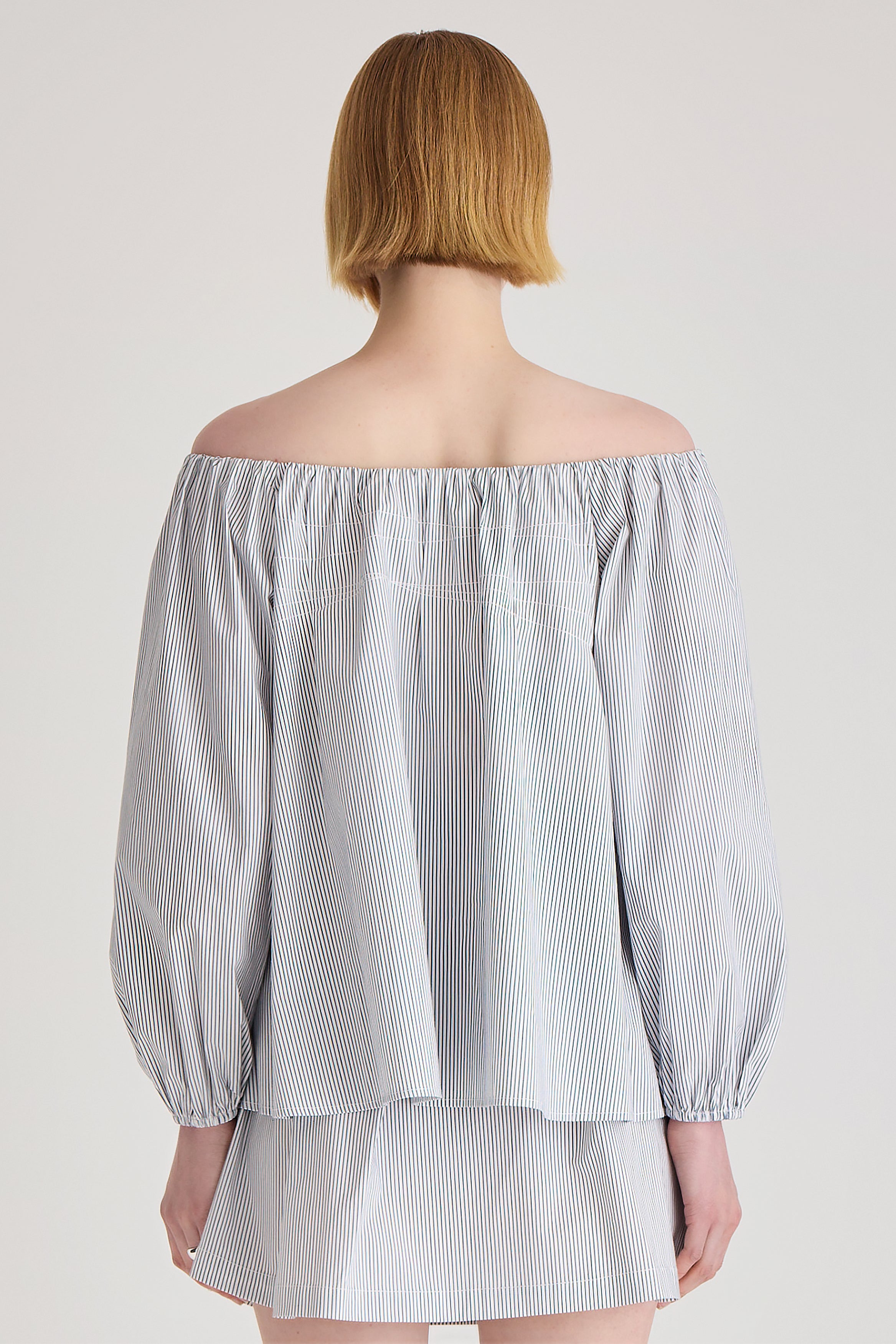Kaiya Top in Admiral Navy Stripe