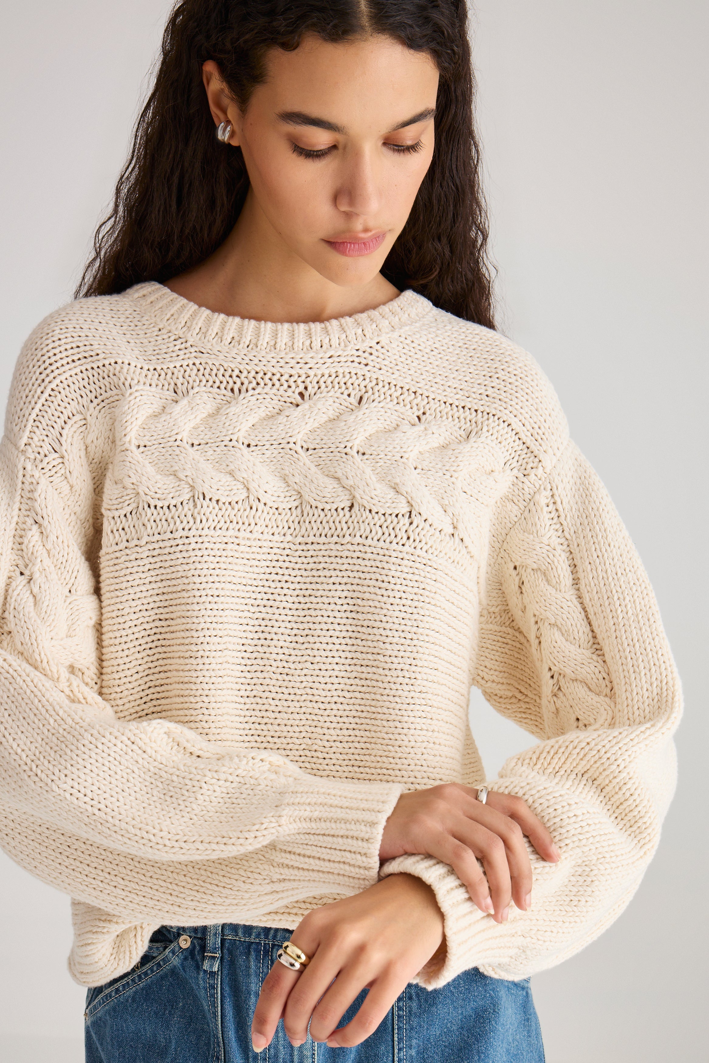 Serin Sweater in Opaline