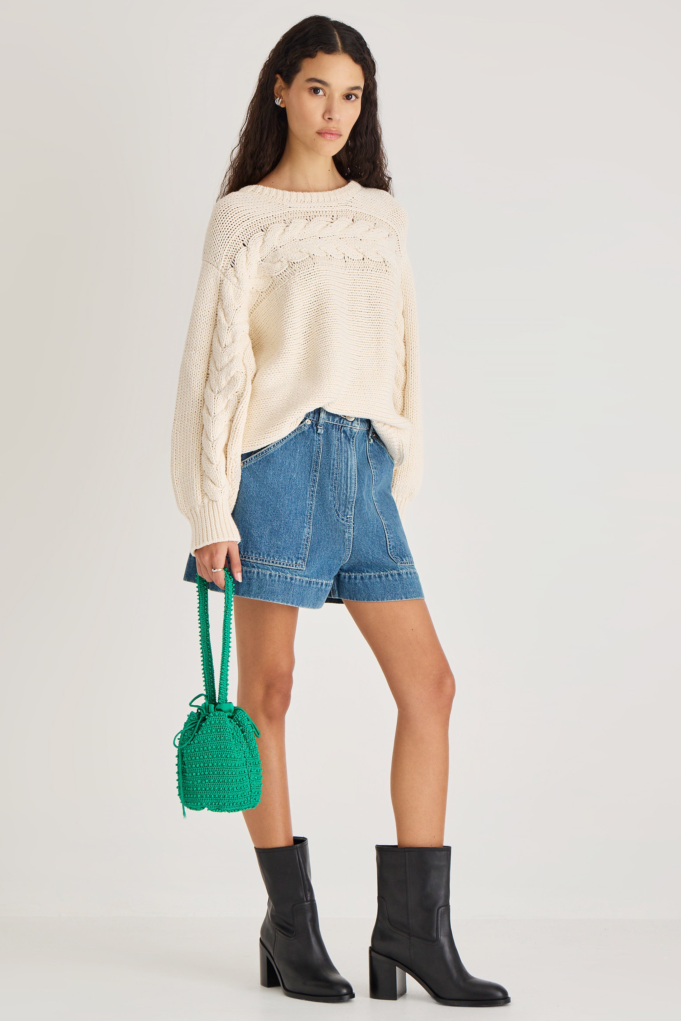Serin Sweater in Opaline