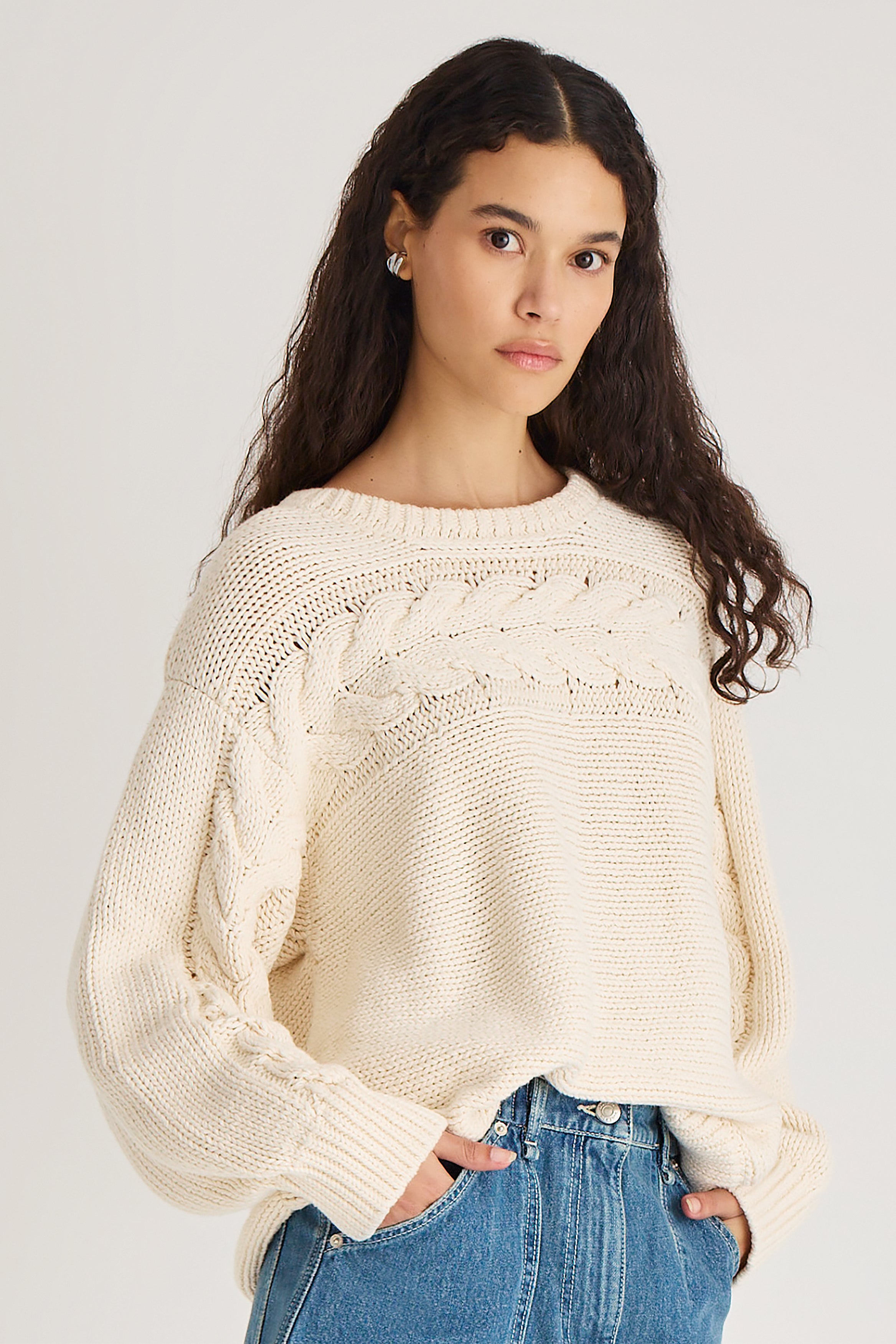 Serin Sweater in Opaline