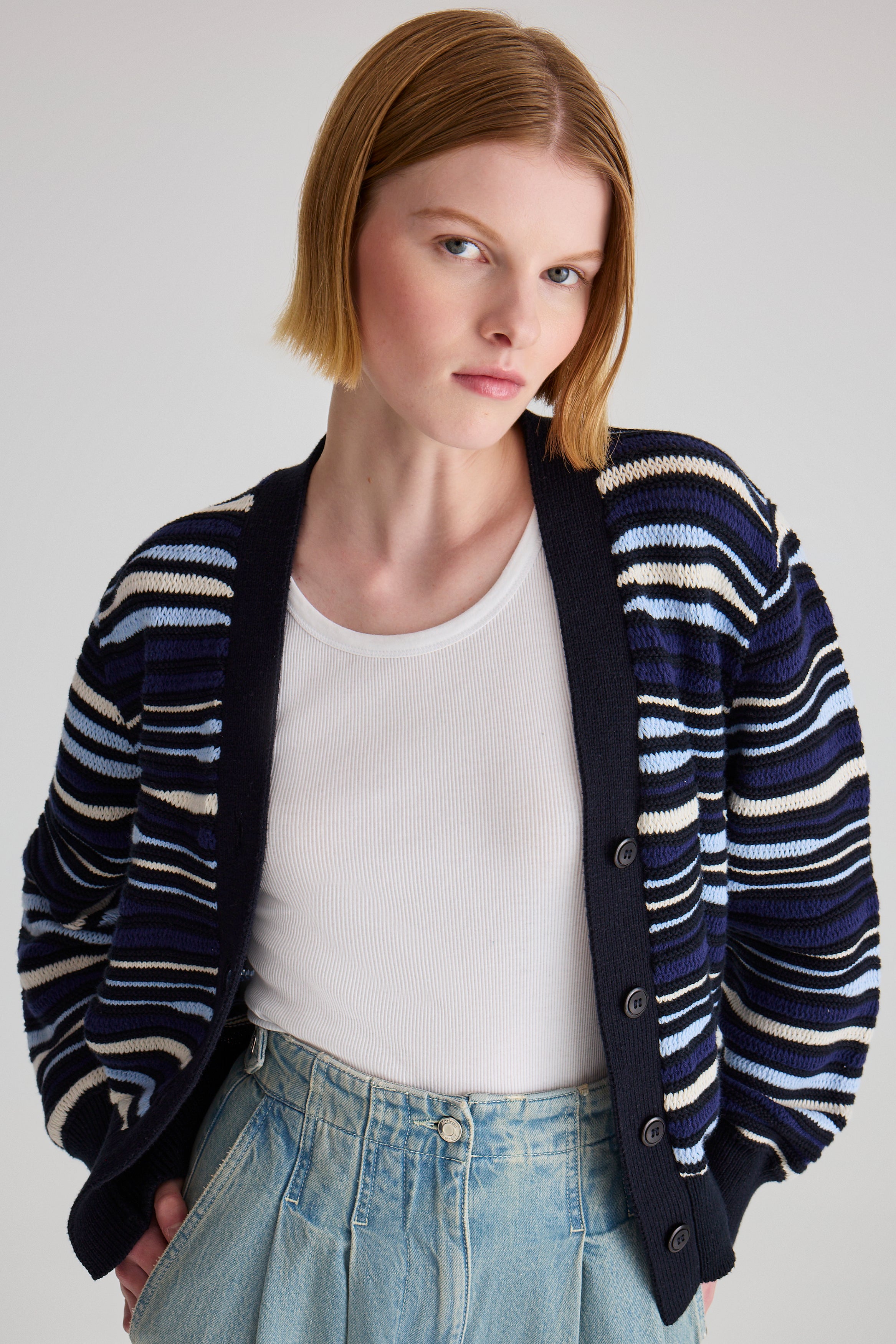 Aluna Sweater in Navy