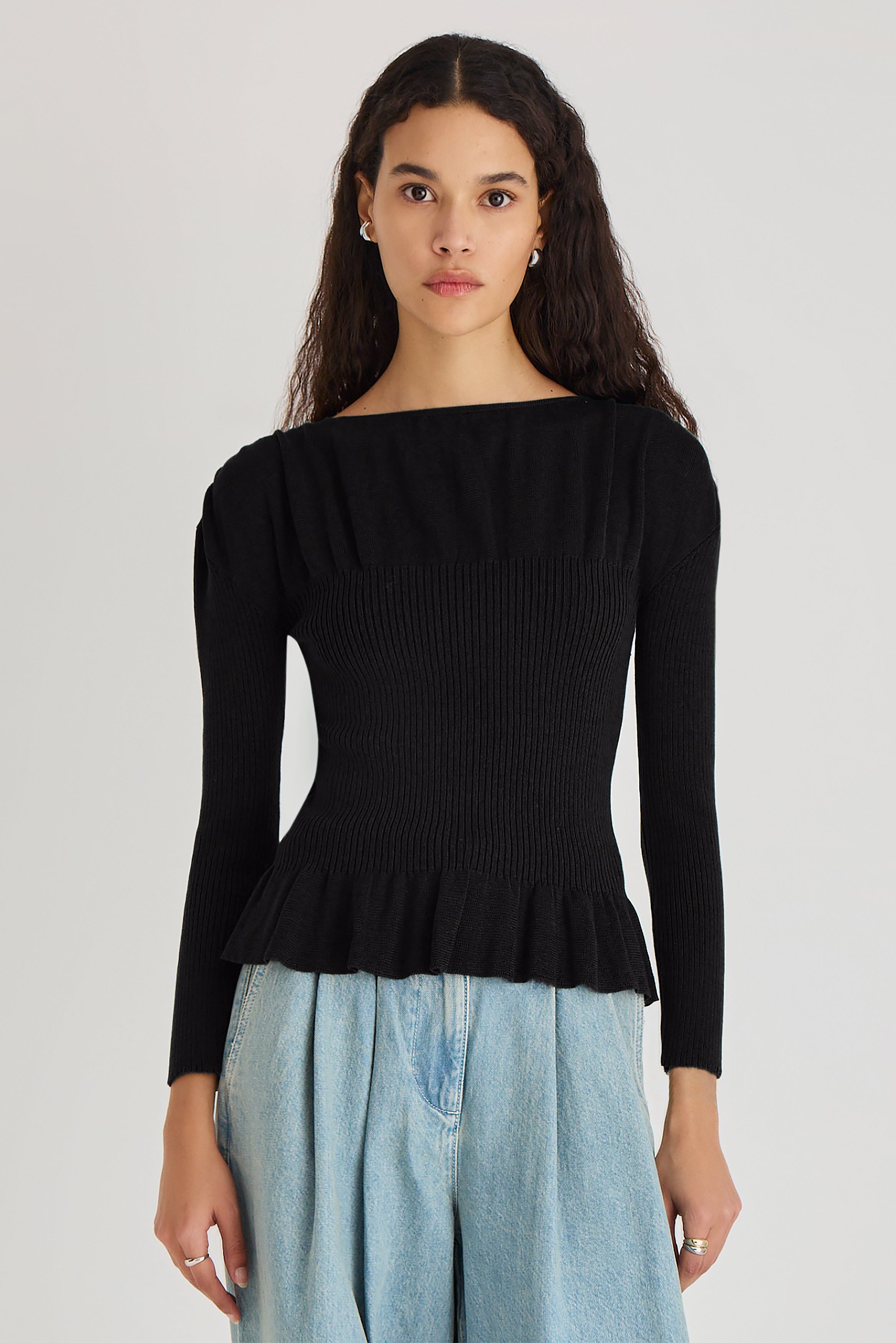 Alma Sweater in Black