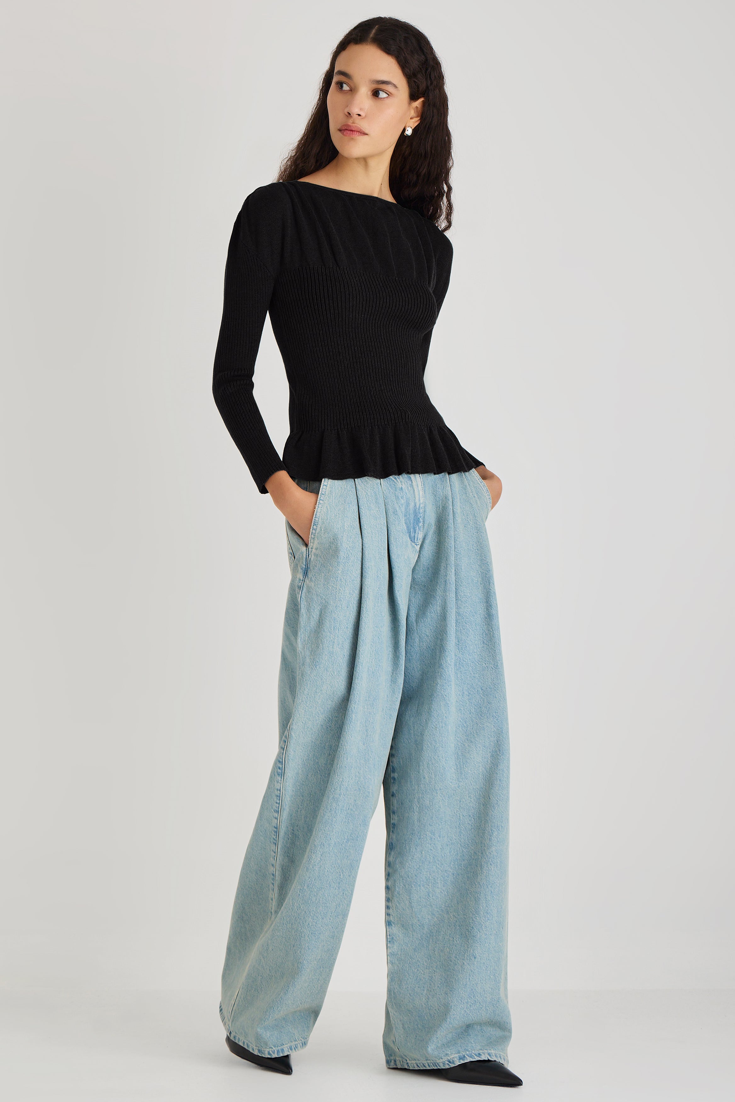 Alma Sweater in Black