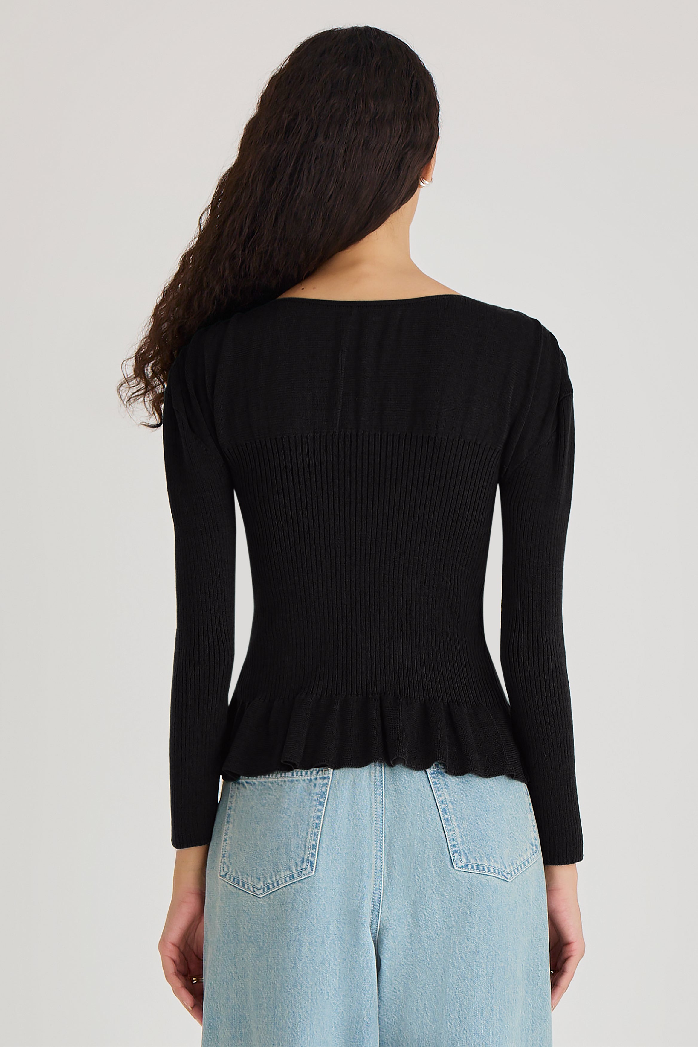 Alma Sweater in Black