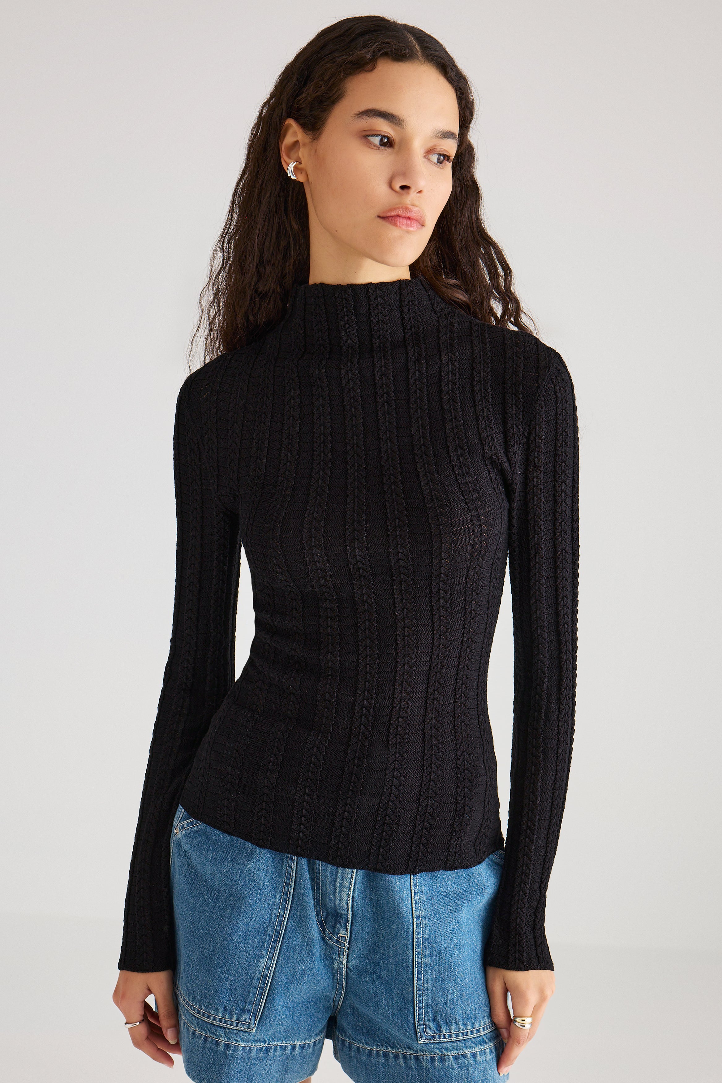 Yarrow Knit in Black