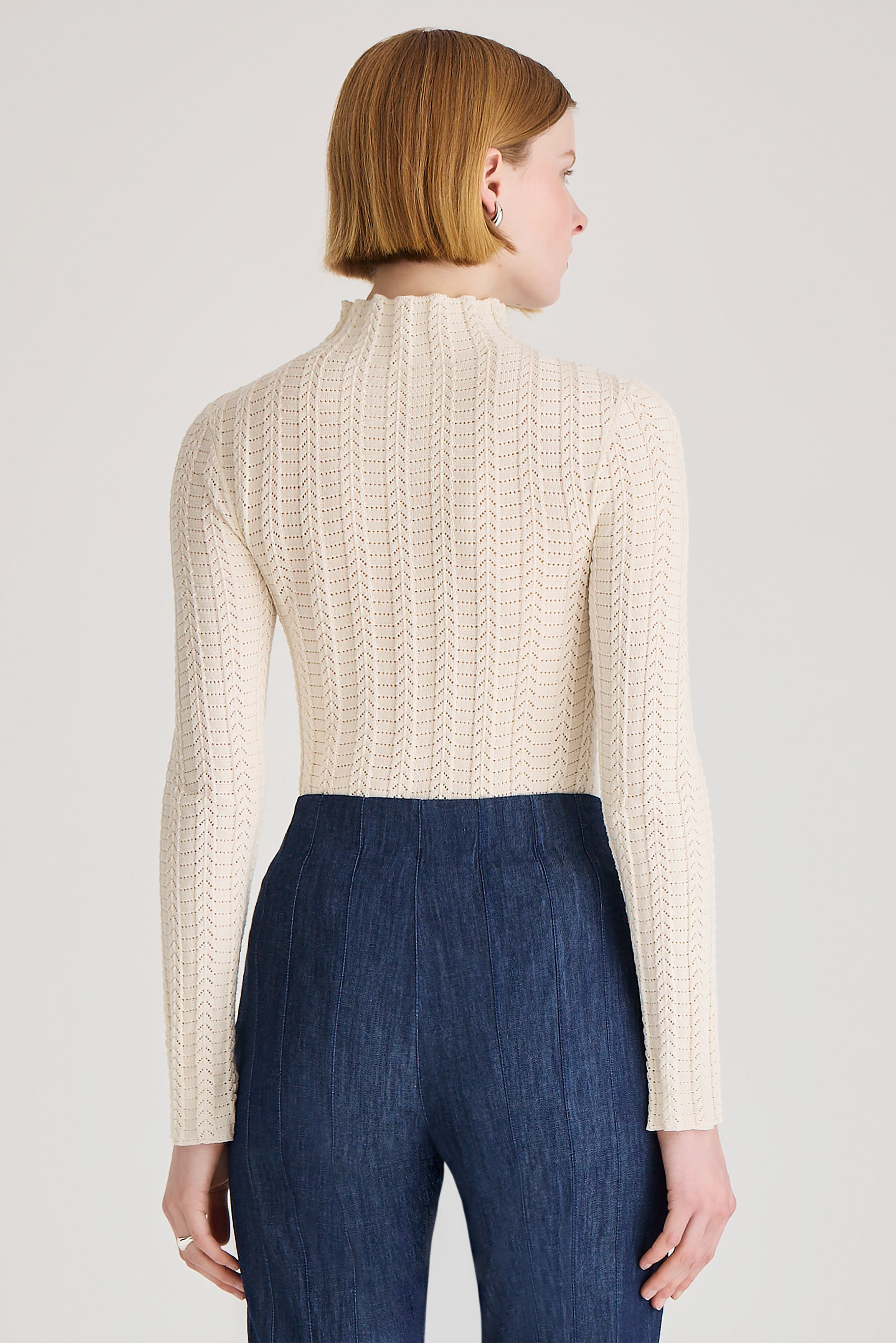 Yarrow Knit in Opaline
