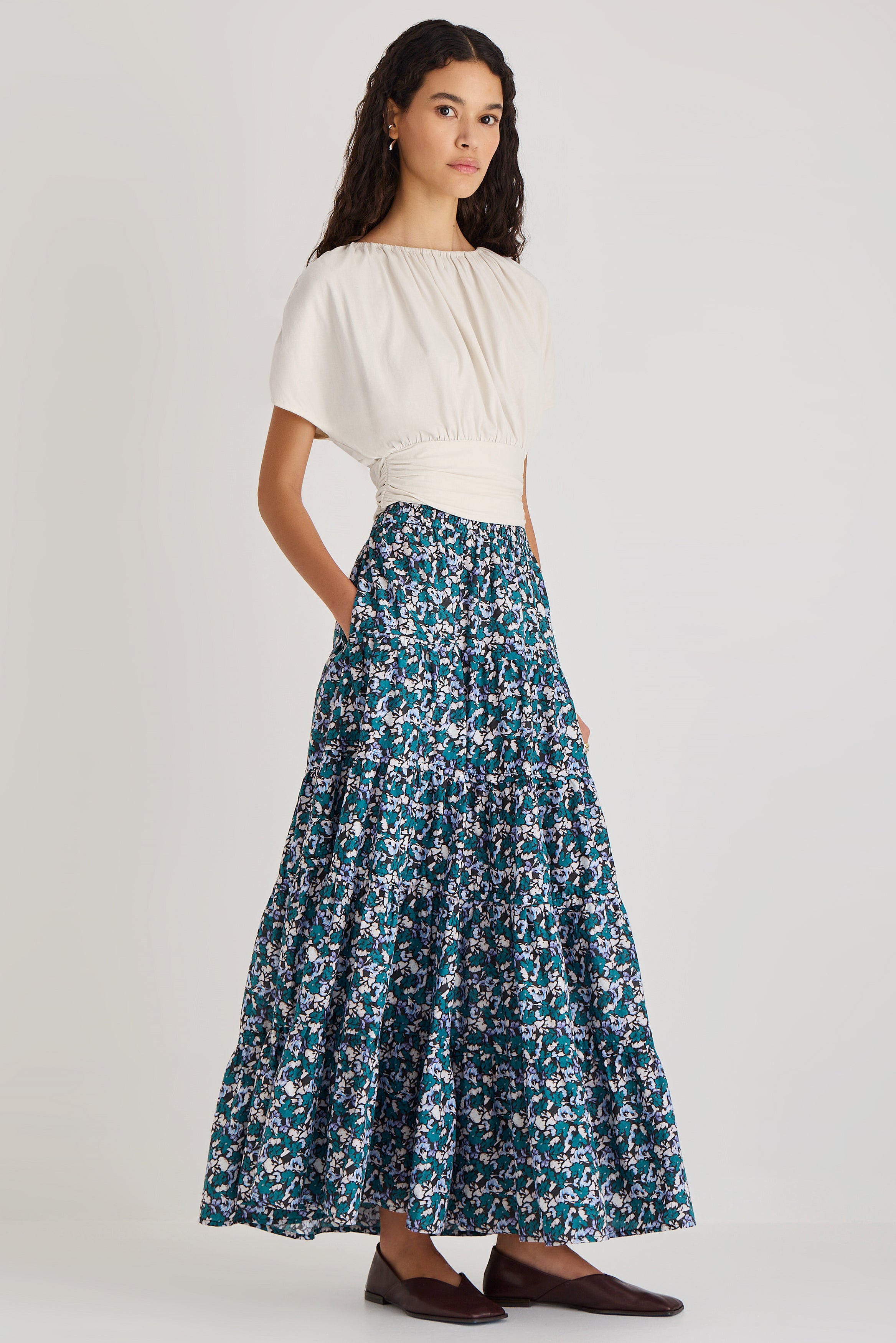 Mai Top in Opaline