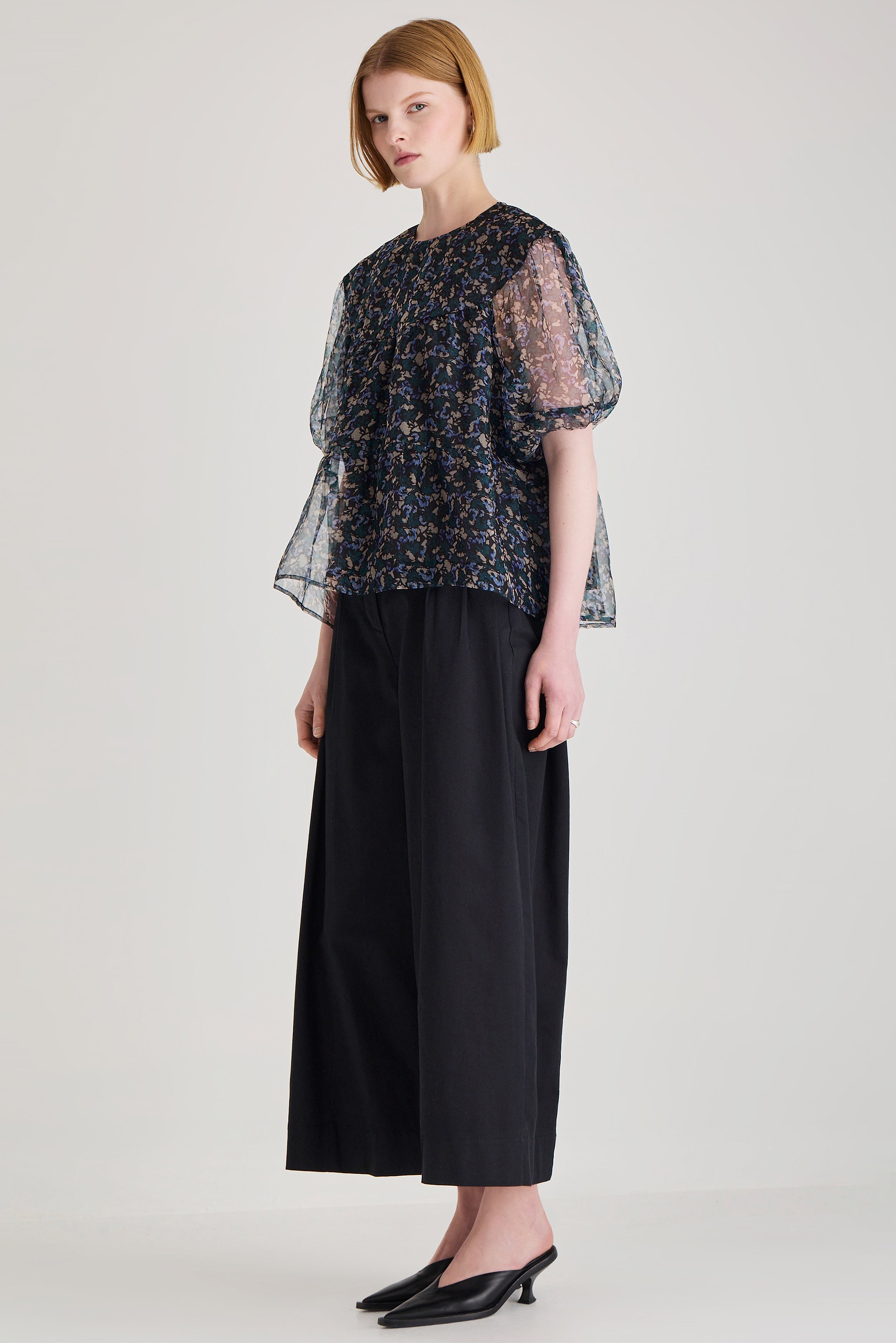 Paraiso Top in Mosaic Drift Print