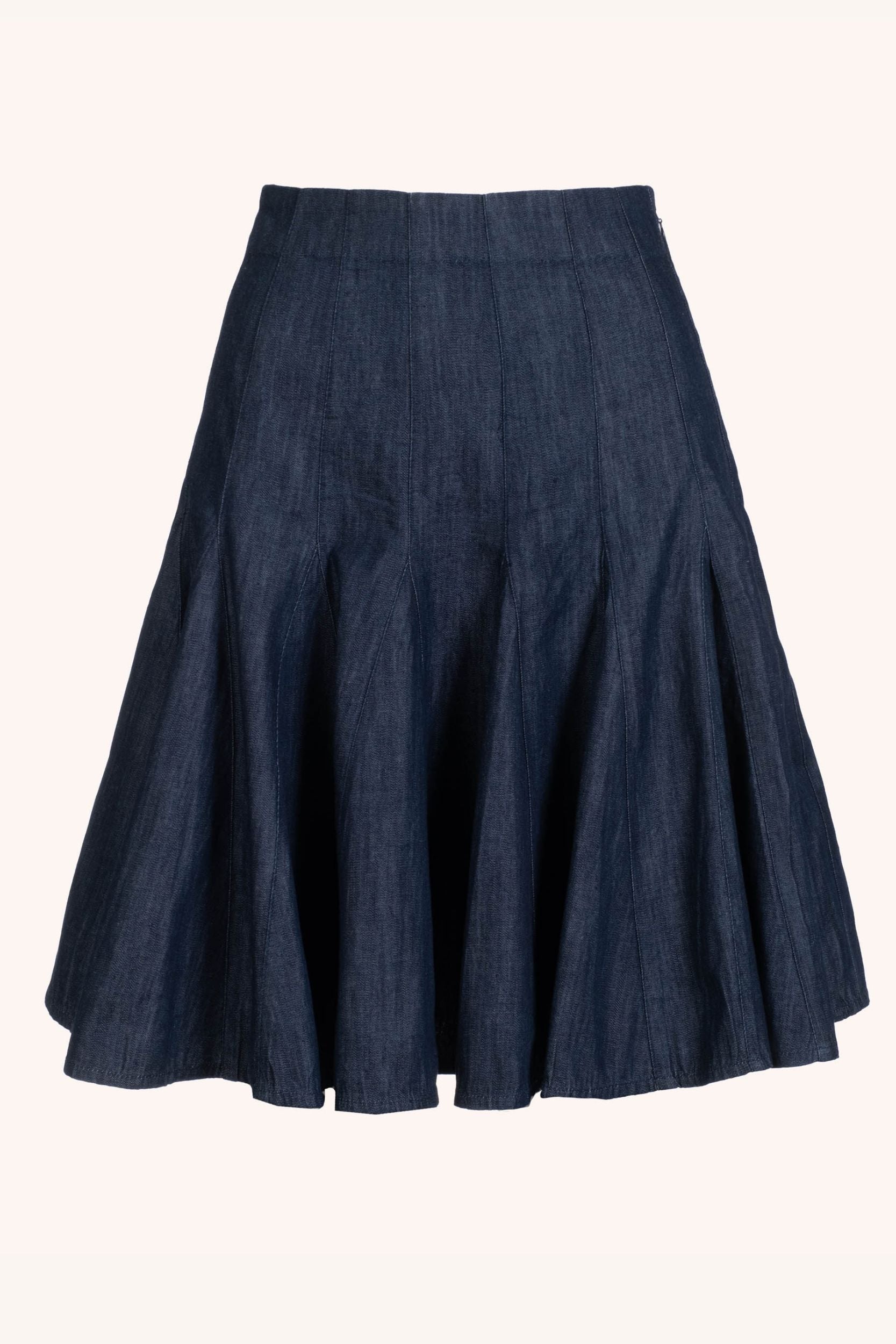 Mika Skirt in Dark Wash