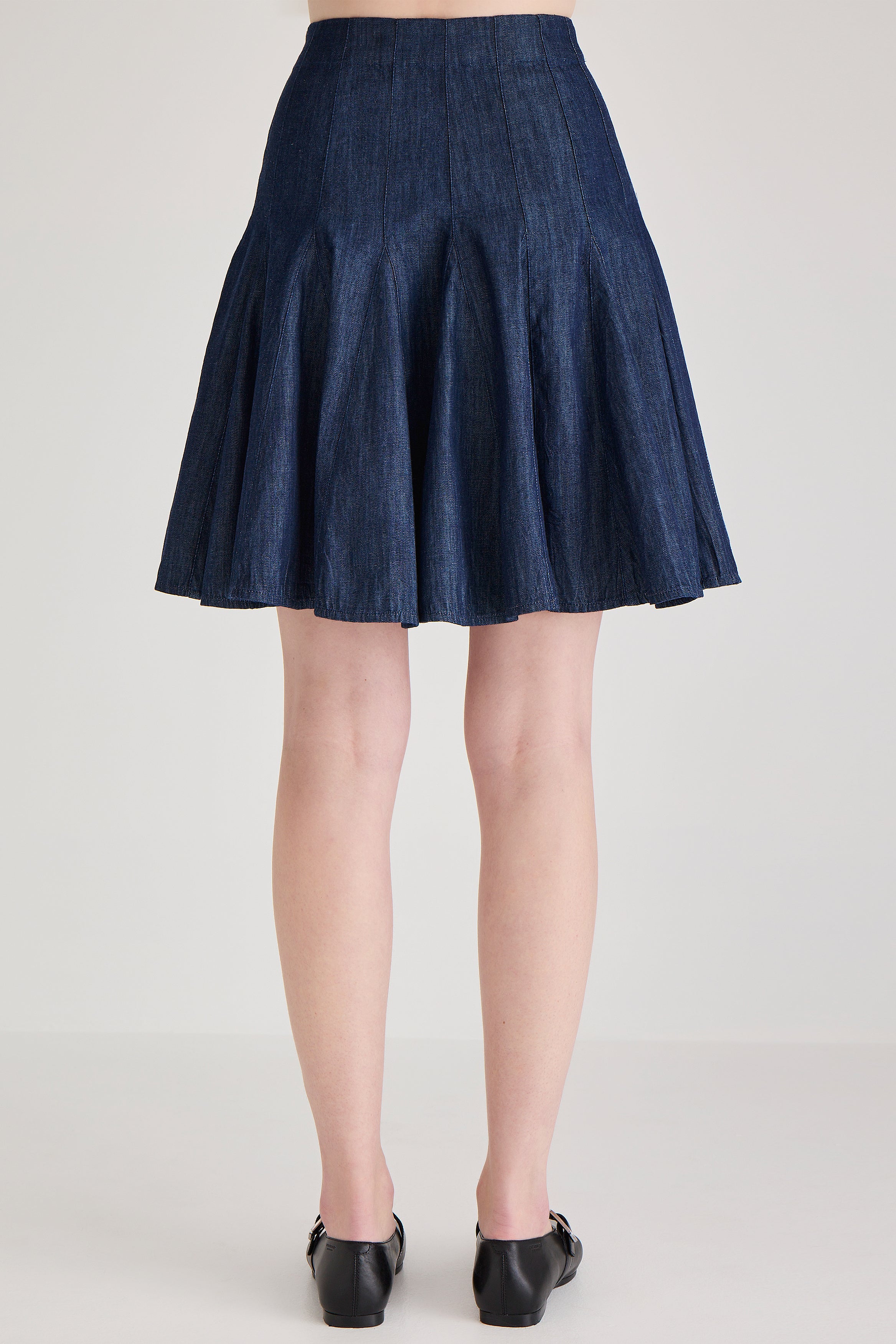 Mika Skirt in Dark Wash