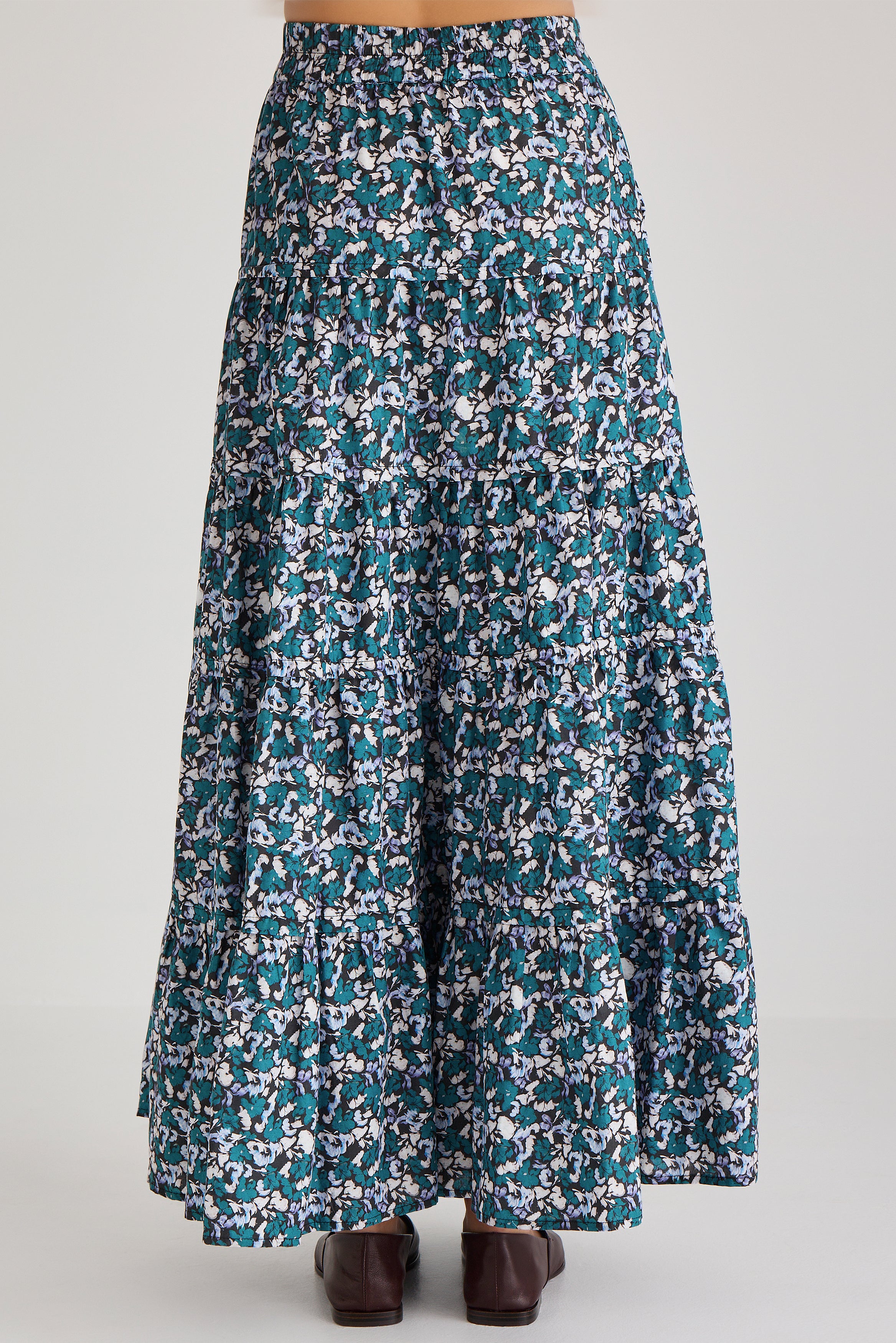 Hana Skirt in Mosaic Drift Print