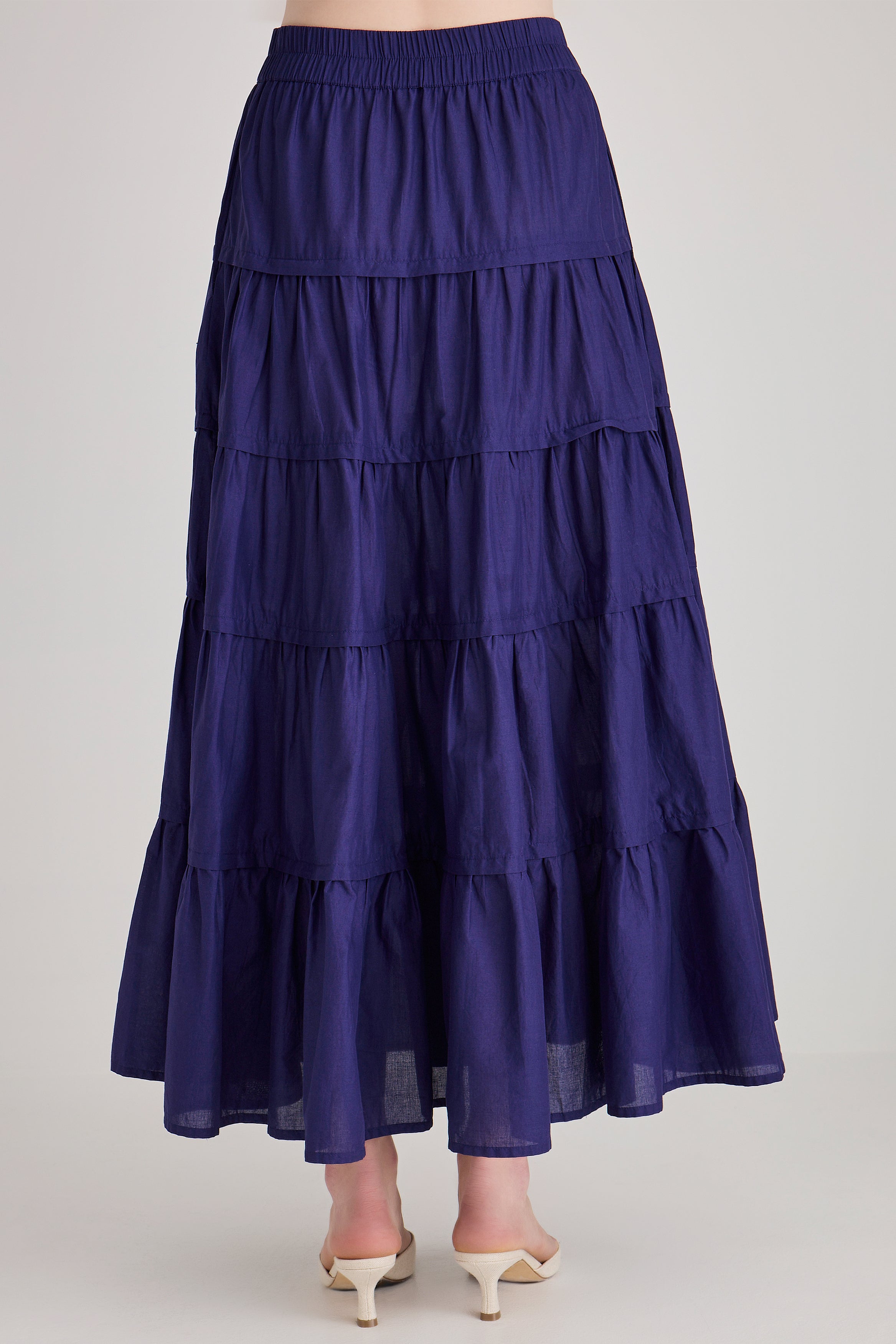 Hana Skirt in Admiral Navy