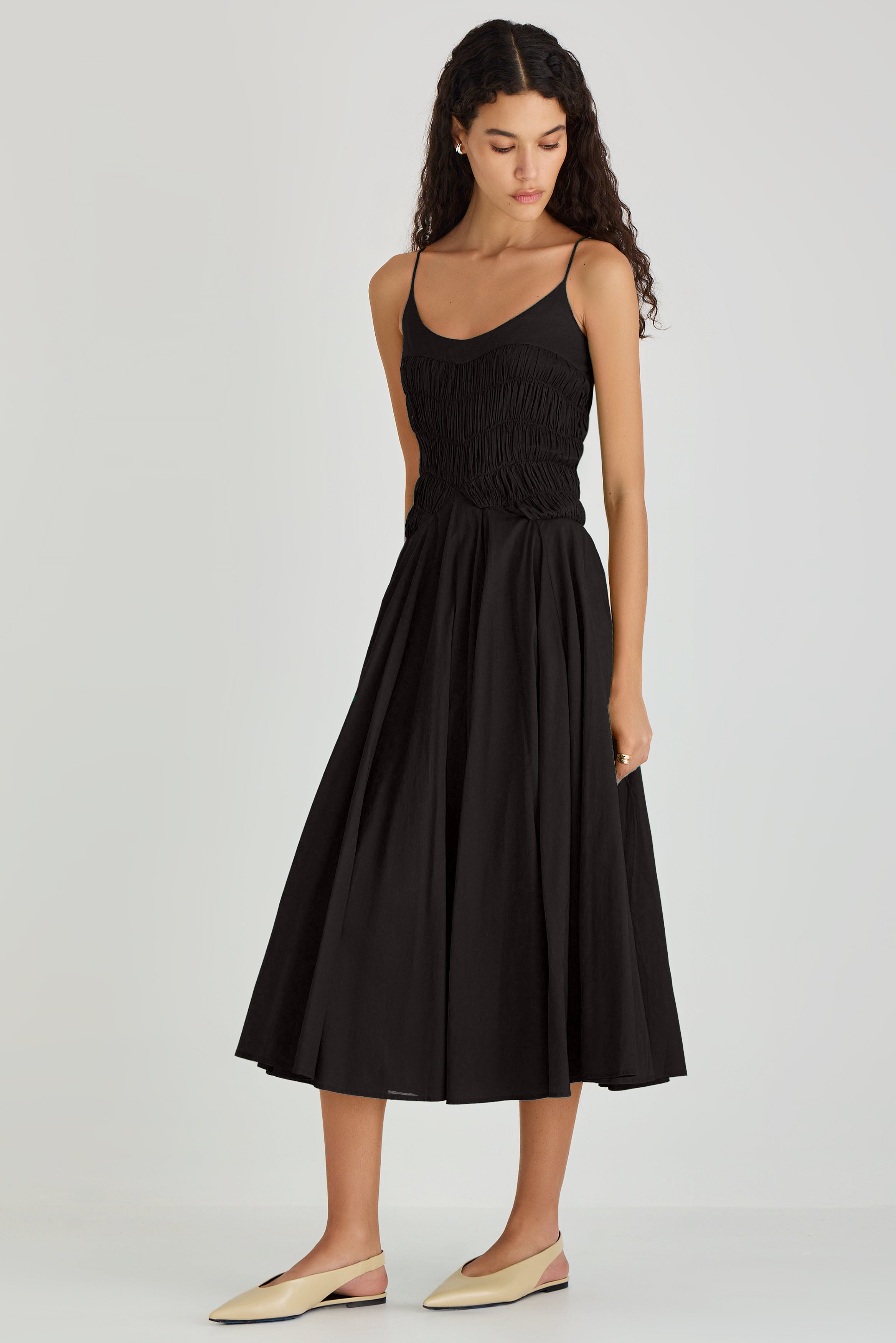 Kaede Dress in Black
