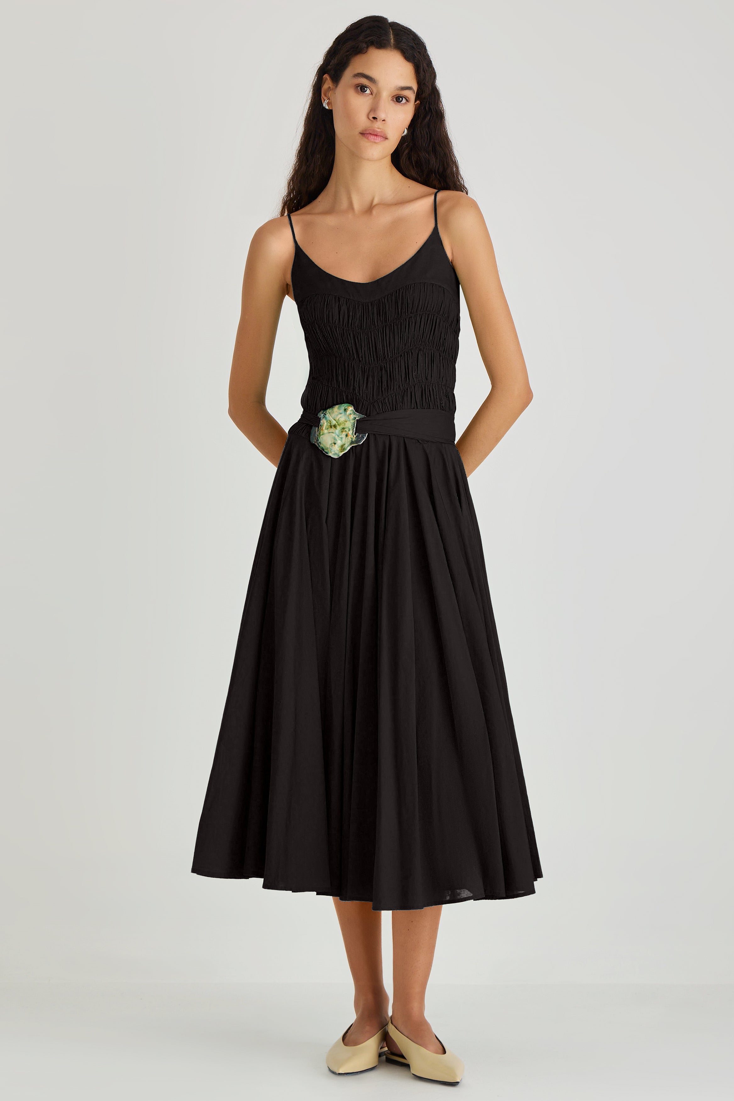 Kaede Dress in Black