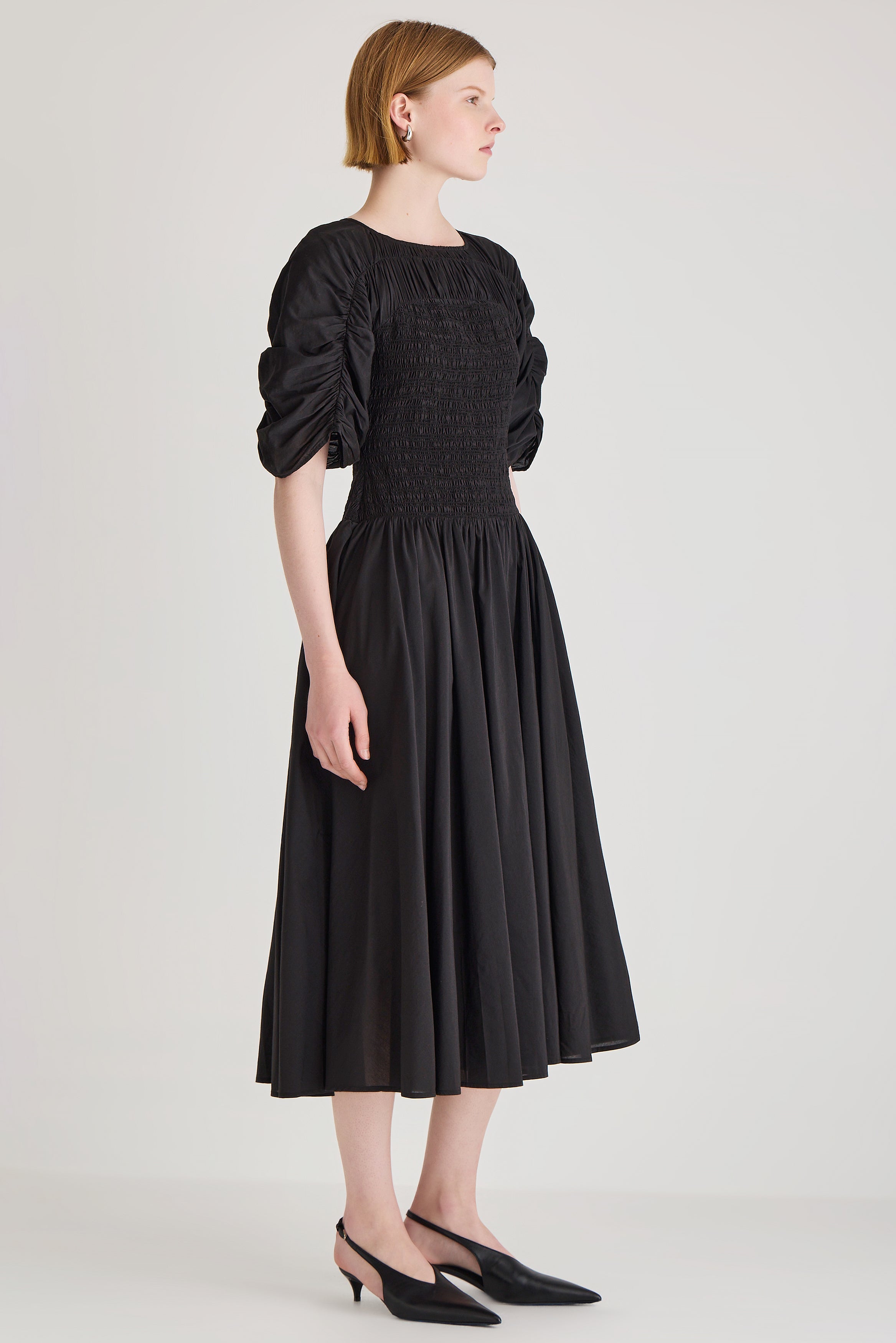 Gaea Dress in Black