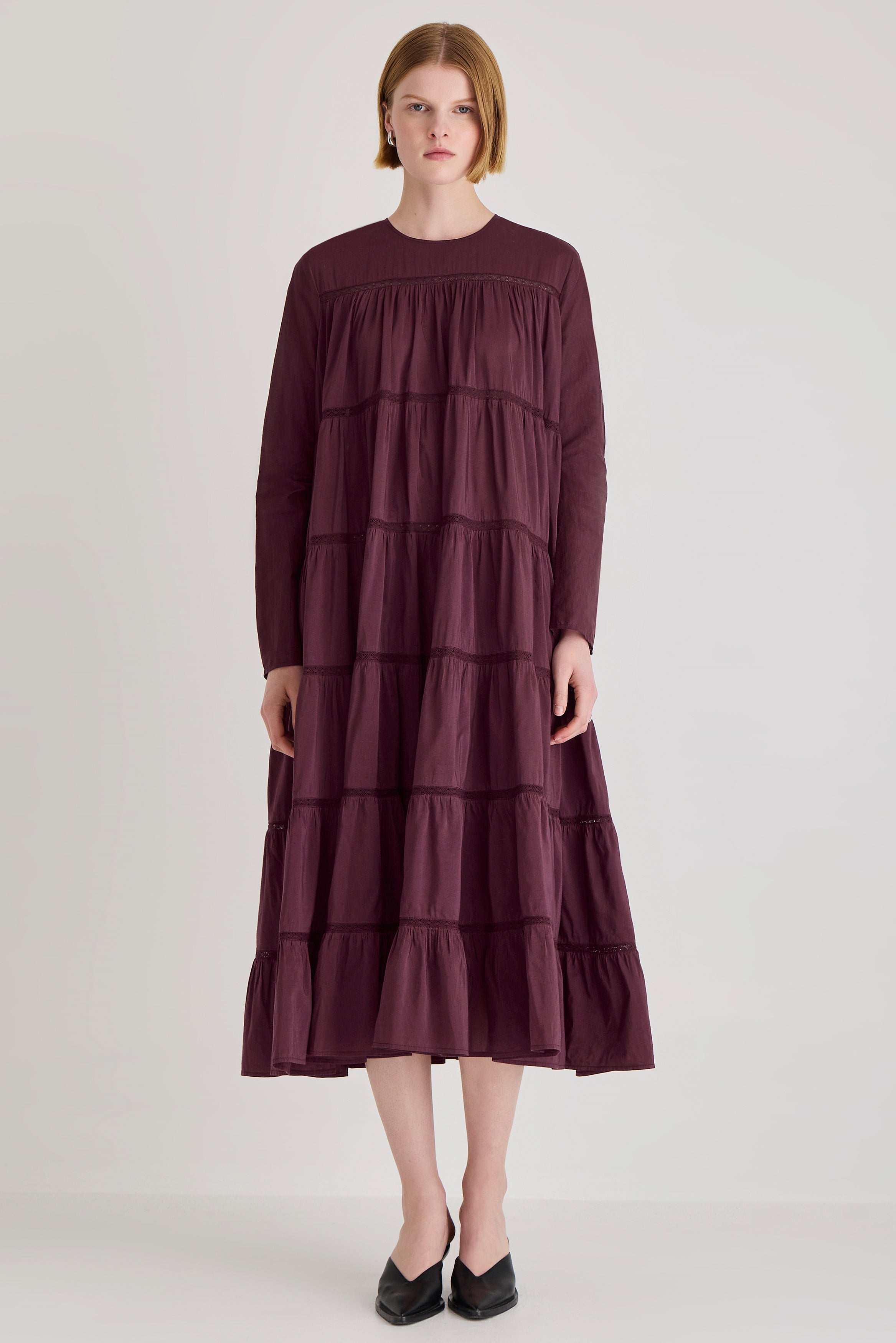 Maida Dress in Figue