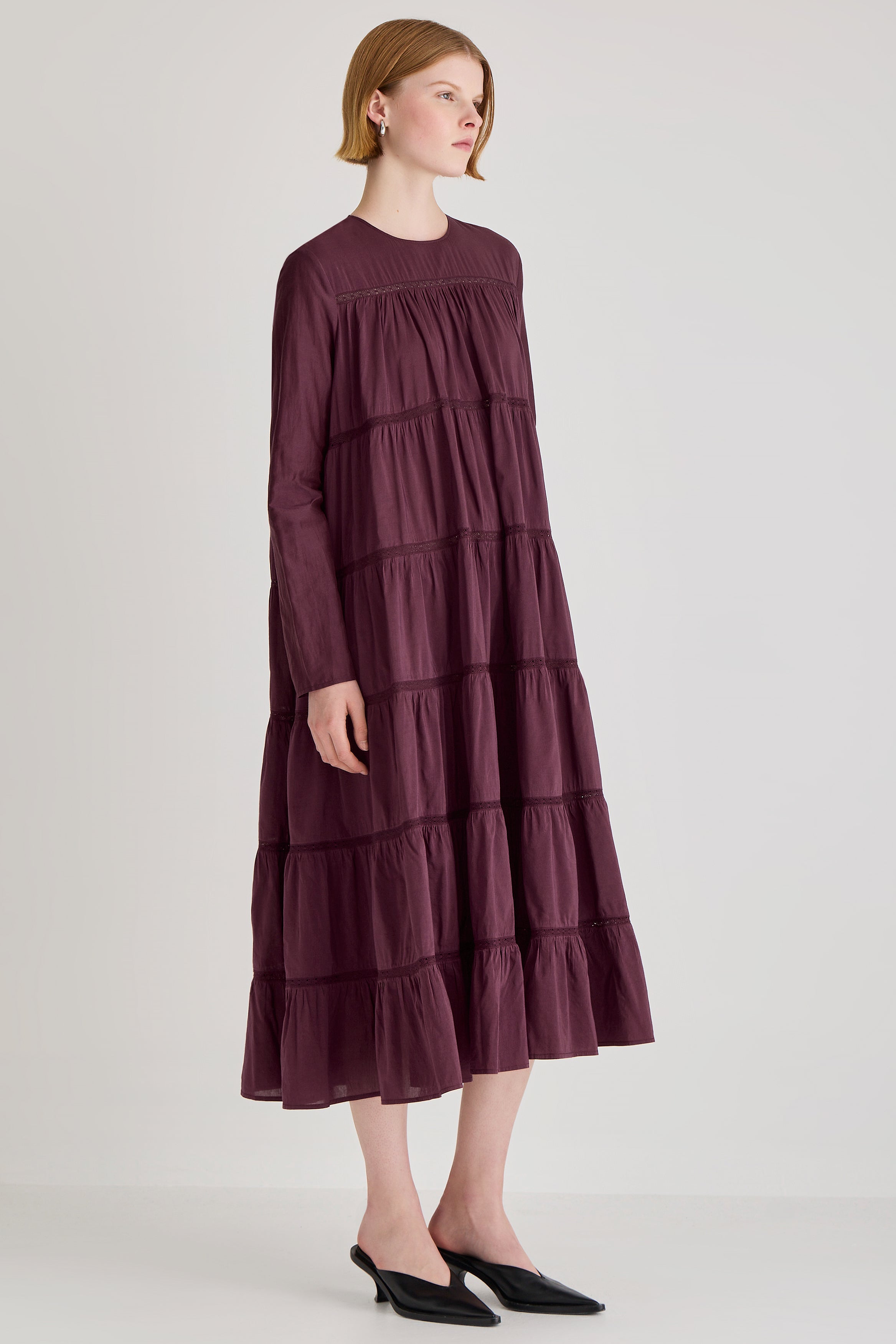 Maida Dress in Figue
