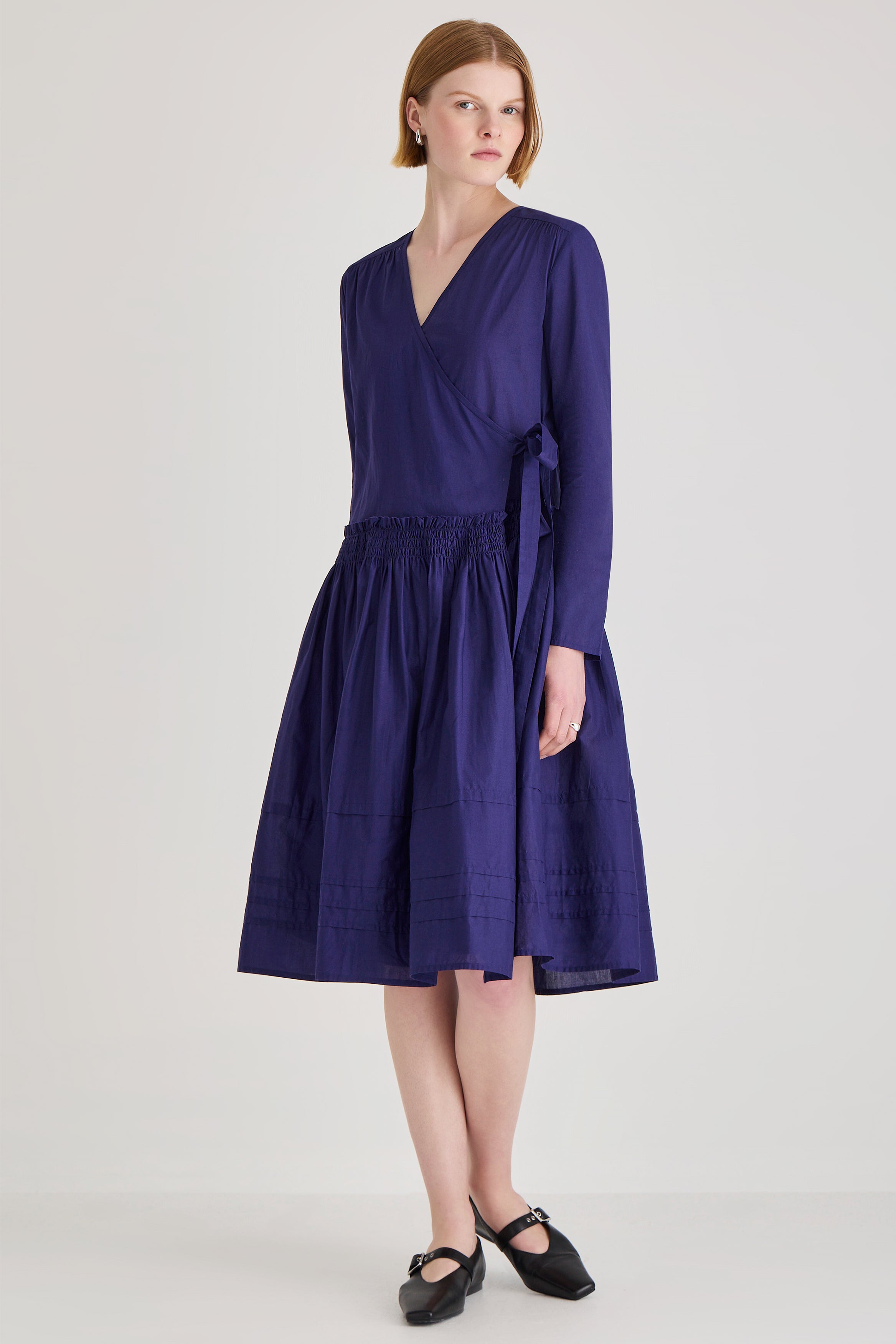Lilas Dress in Admiral Navy