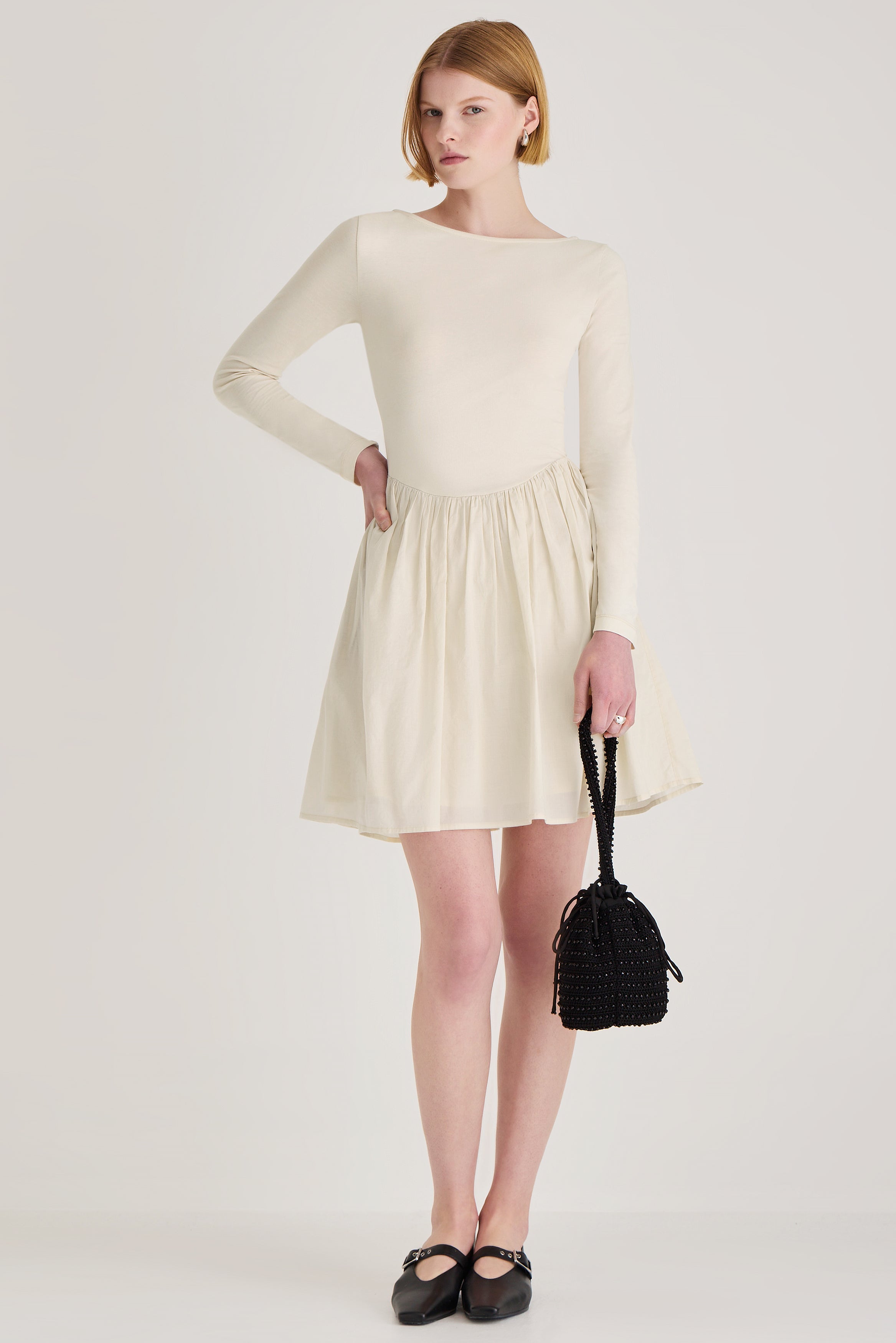 Ilara Dress in Opaline