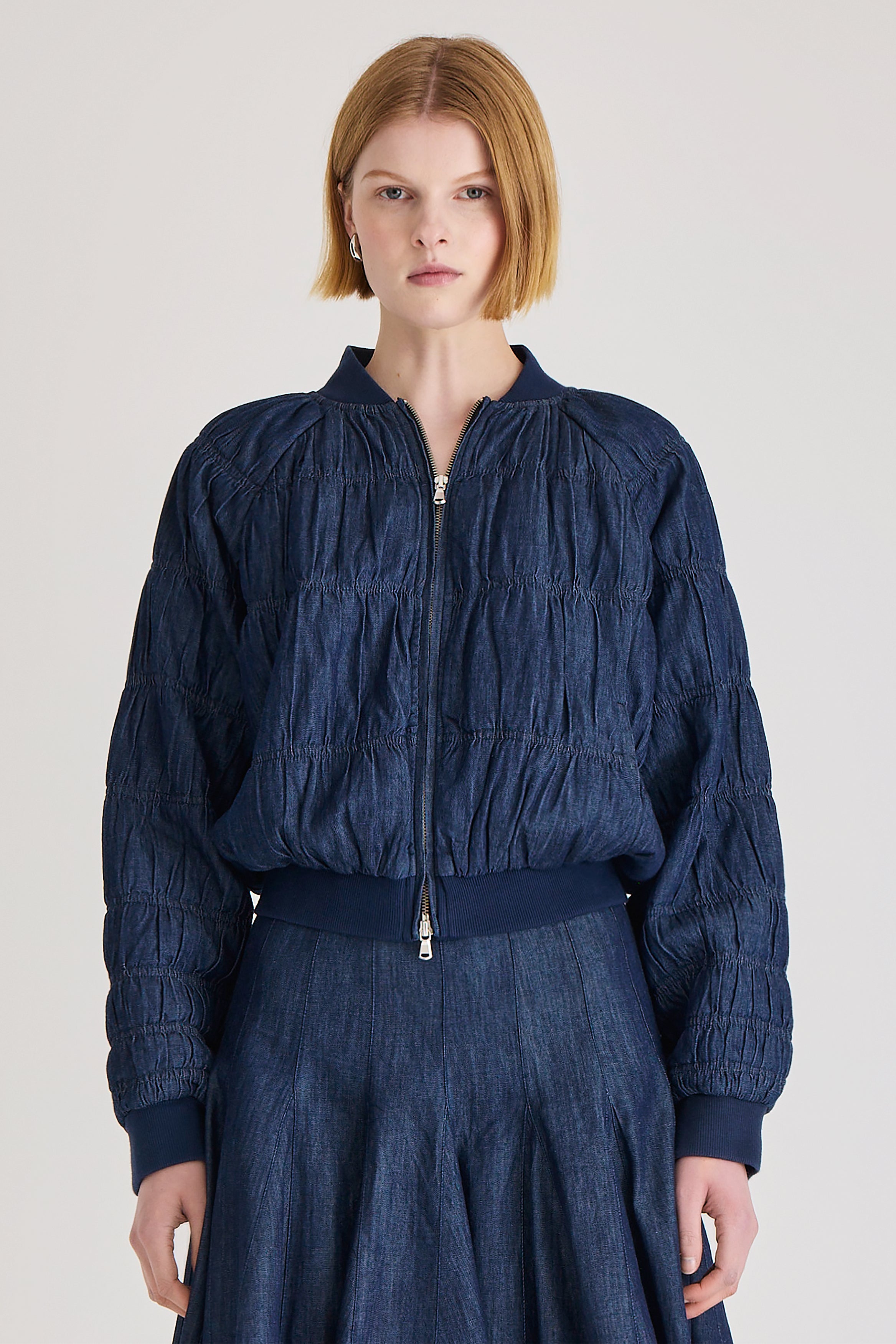 Esme Jacket in Dark Wash