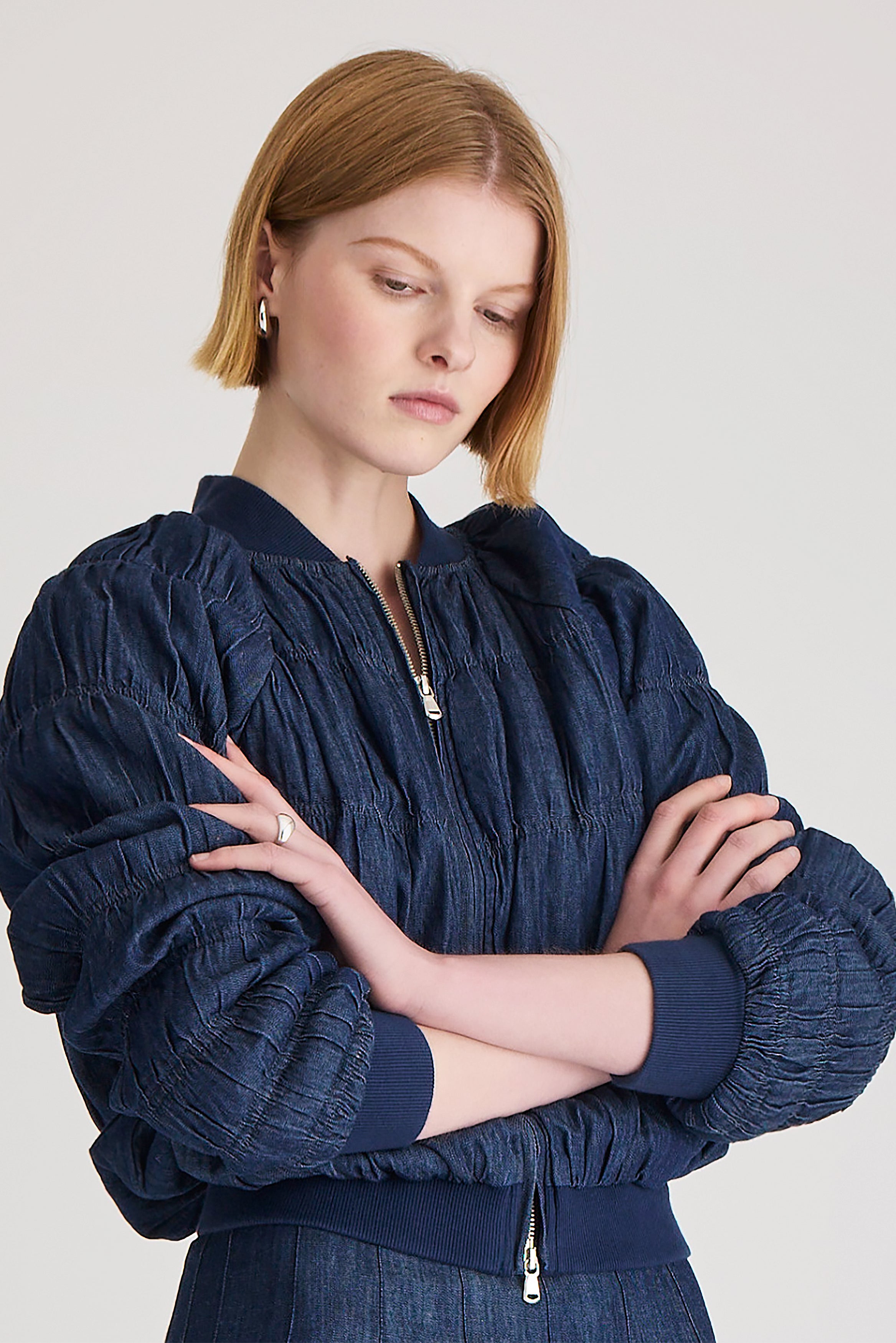 Esme Jacket in Dark Wash