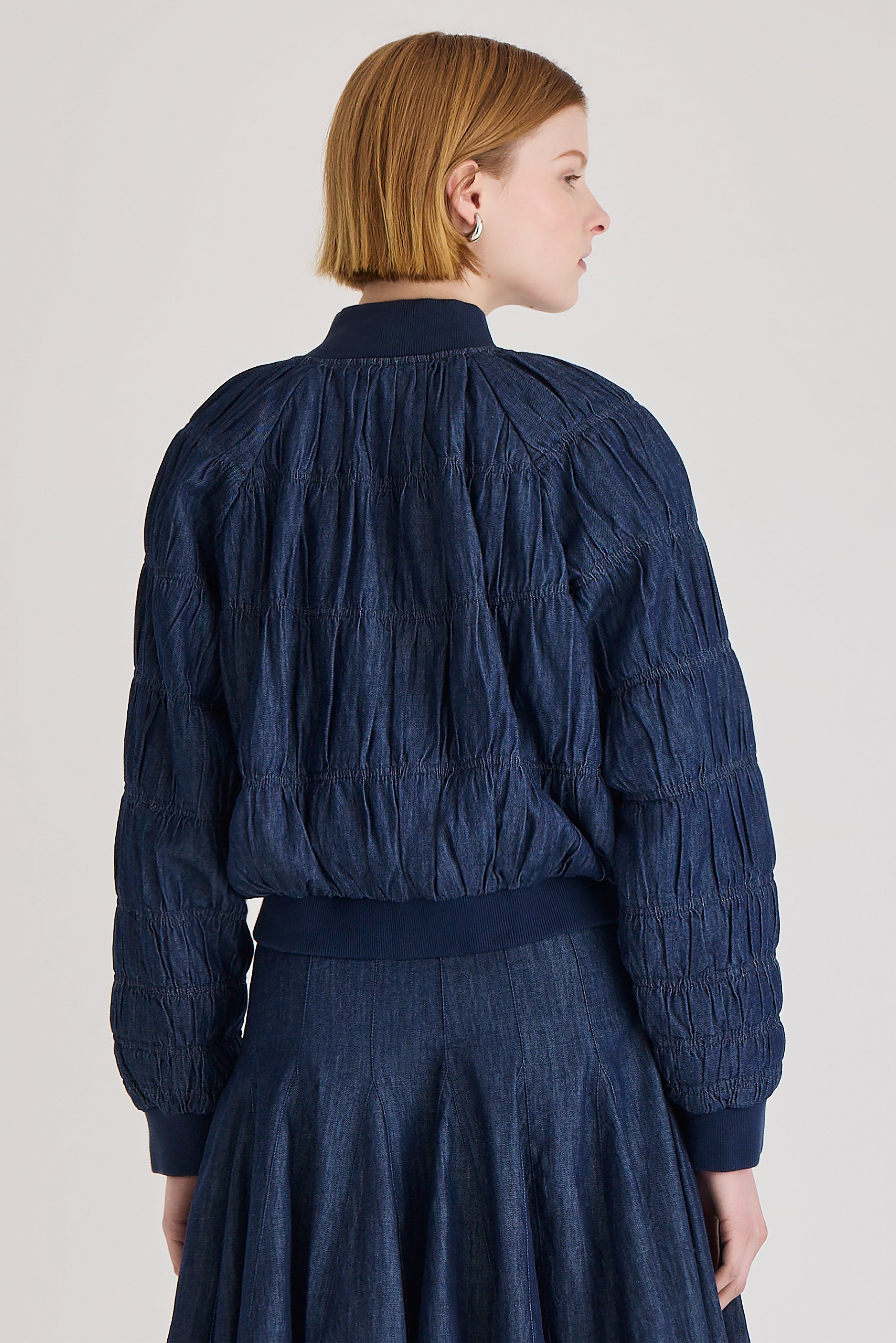 Esme Jacket in Dark Wash