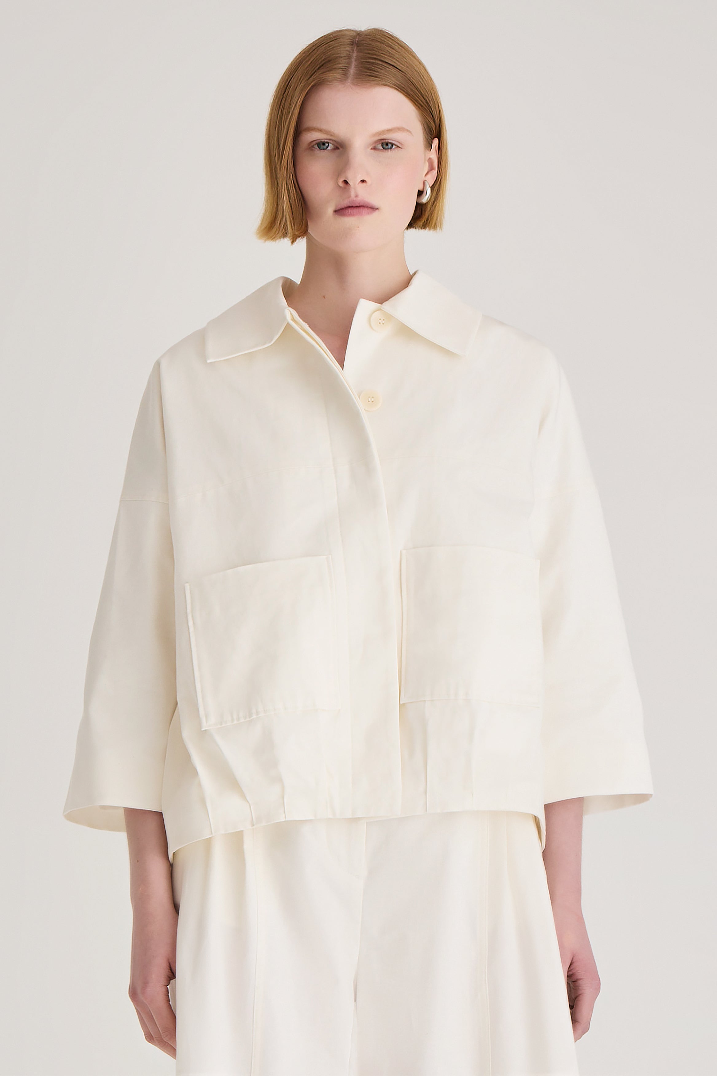 Solara Jacket in Ivoire